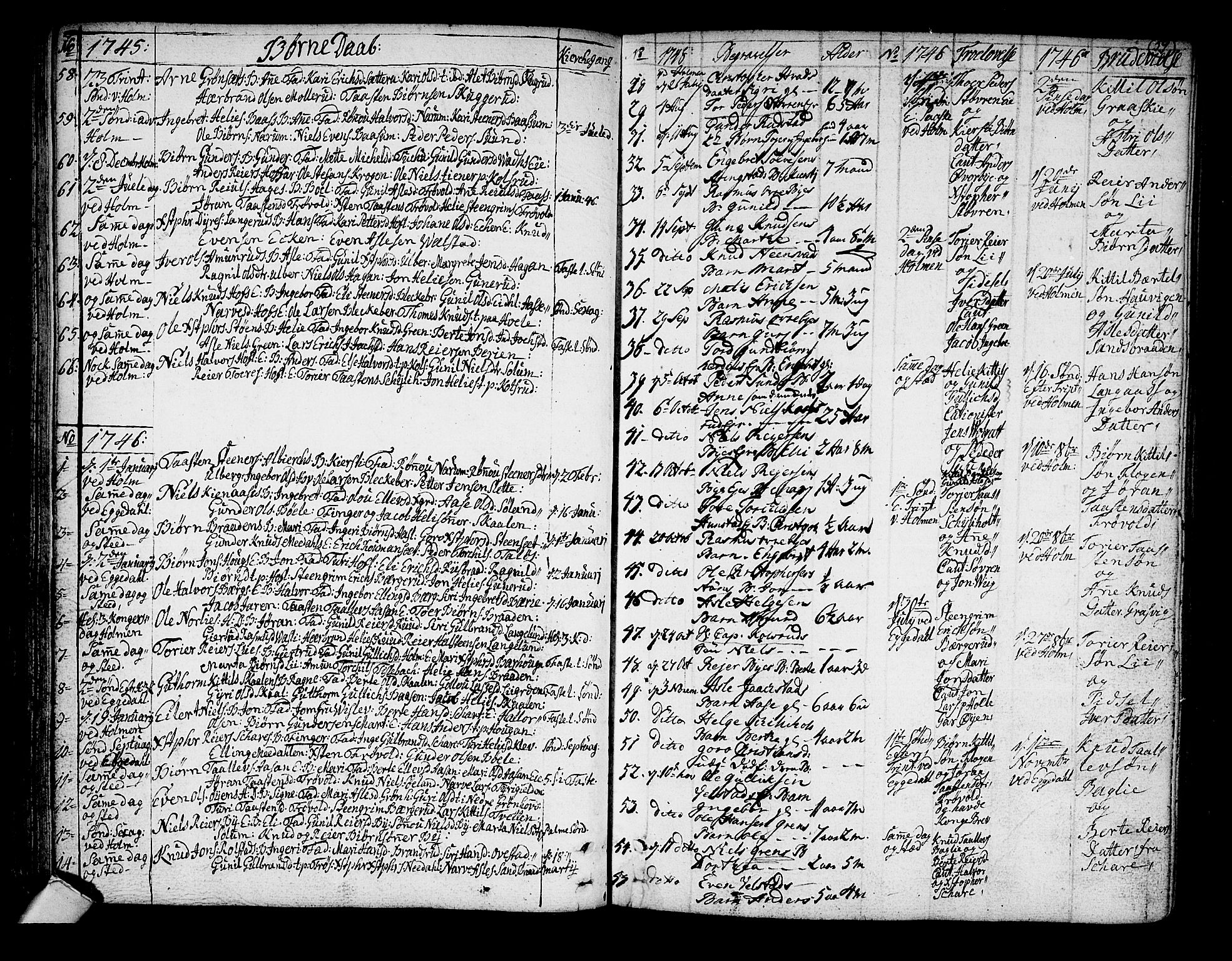 Sigdal kirkebøker, SAKO/A-245/F/Fa/L0001: Parish register (official) no. I 1, 1722-1777, p. 59