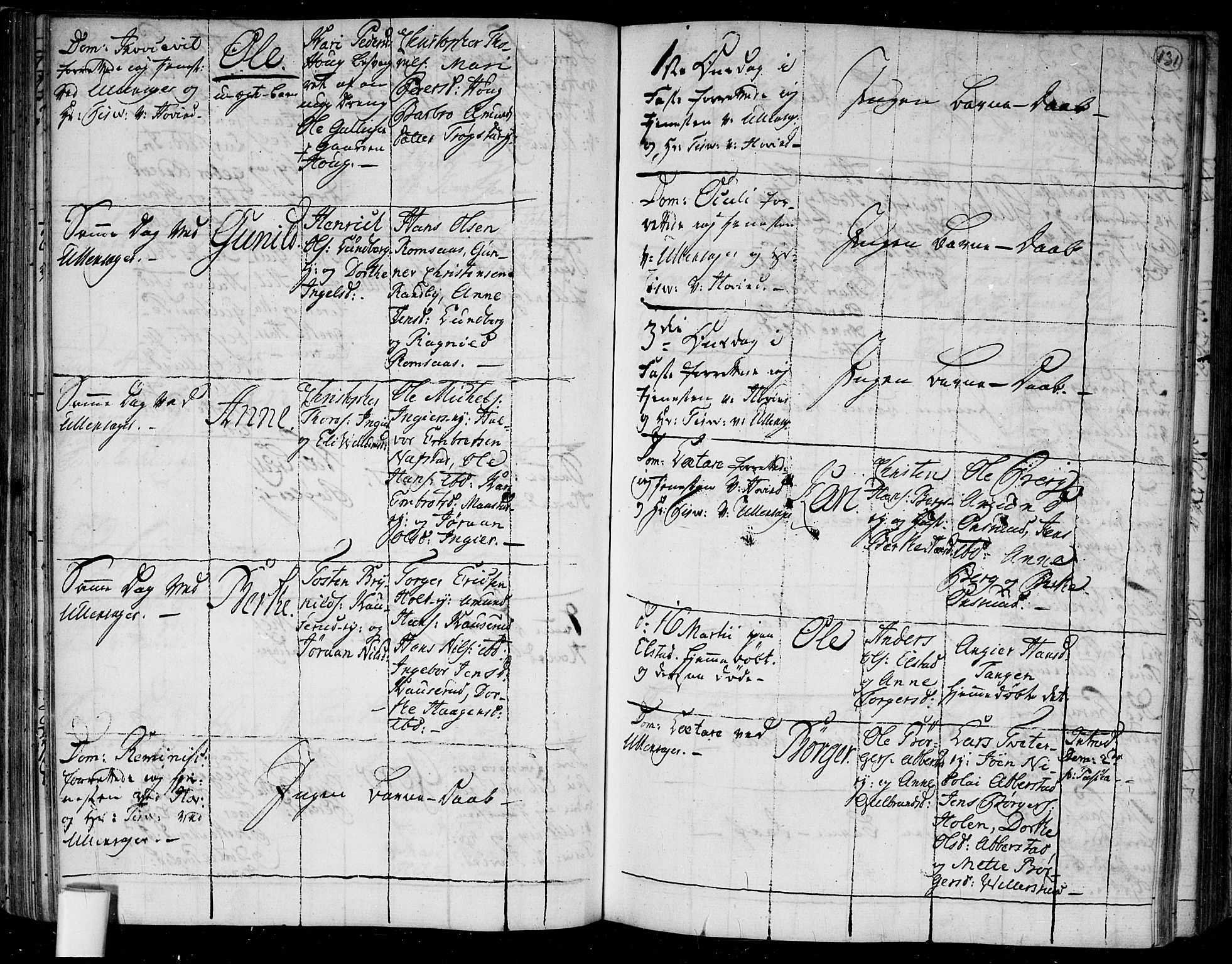 Ullensaker prestekontor Kirkebøker, AV/SAO-A-10236a/F/Fa/L0006: Parish register (official) no. I 6, 1762-1785, p. 131