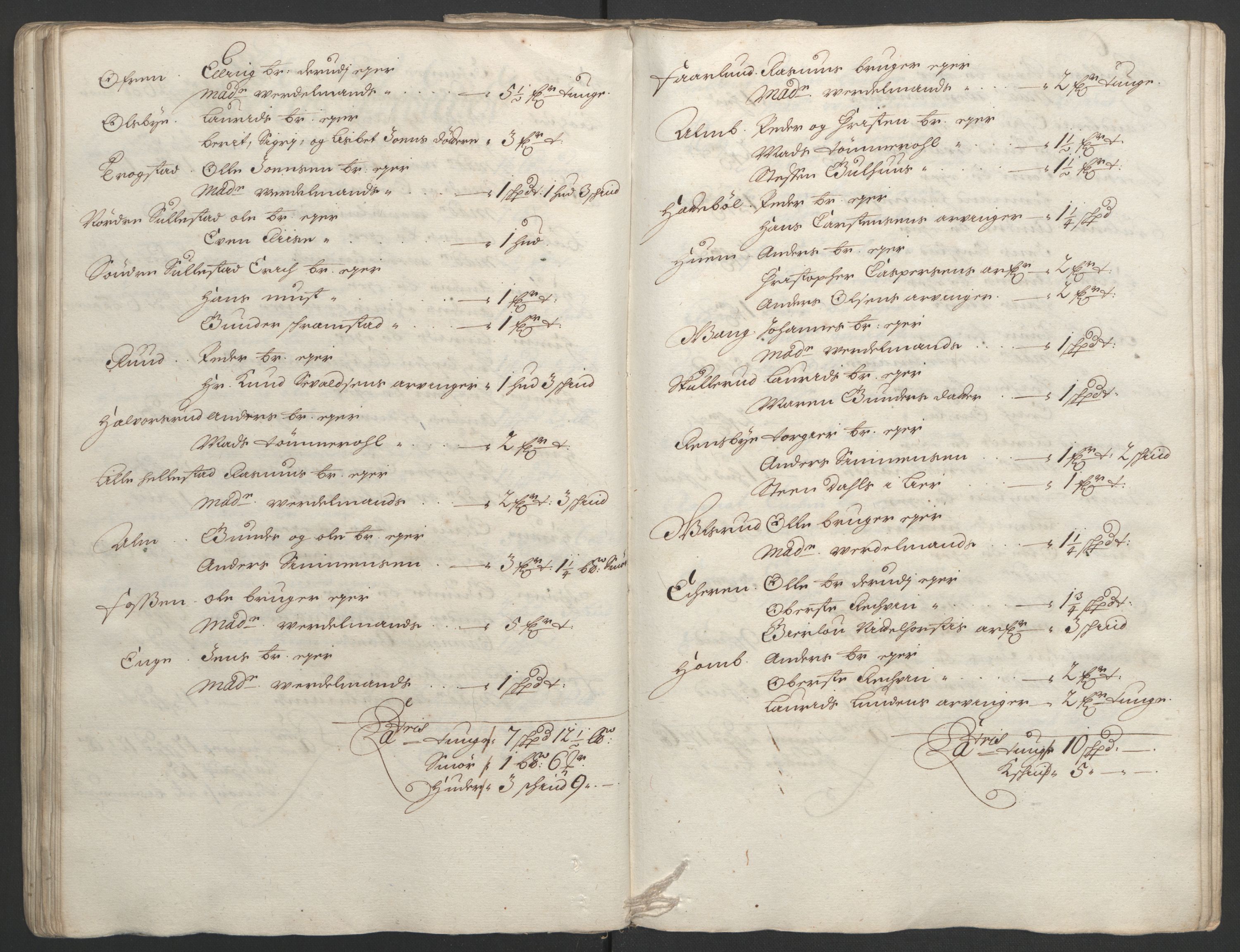 Rentekammeret inntil 1814, Reviderte regnskaper, Fogderegnskap, AV/RA-EA-4092/R18/L1292: Fogderegnskap Hadeland, Toten og Valdres, 1693-1694, p. 320