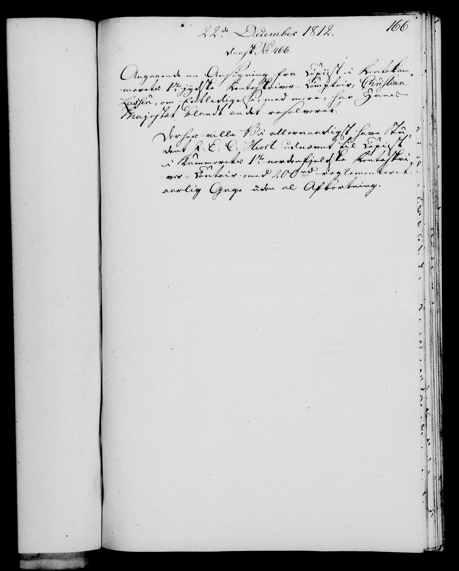 Rentekammeret, Kammerkanselliet, RA/EA-3111/G/Gf/Gfa/L0094: Norsk relasjons- og resolusjonsprotokoll (merket RK 52.94), 1812, p. 631