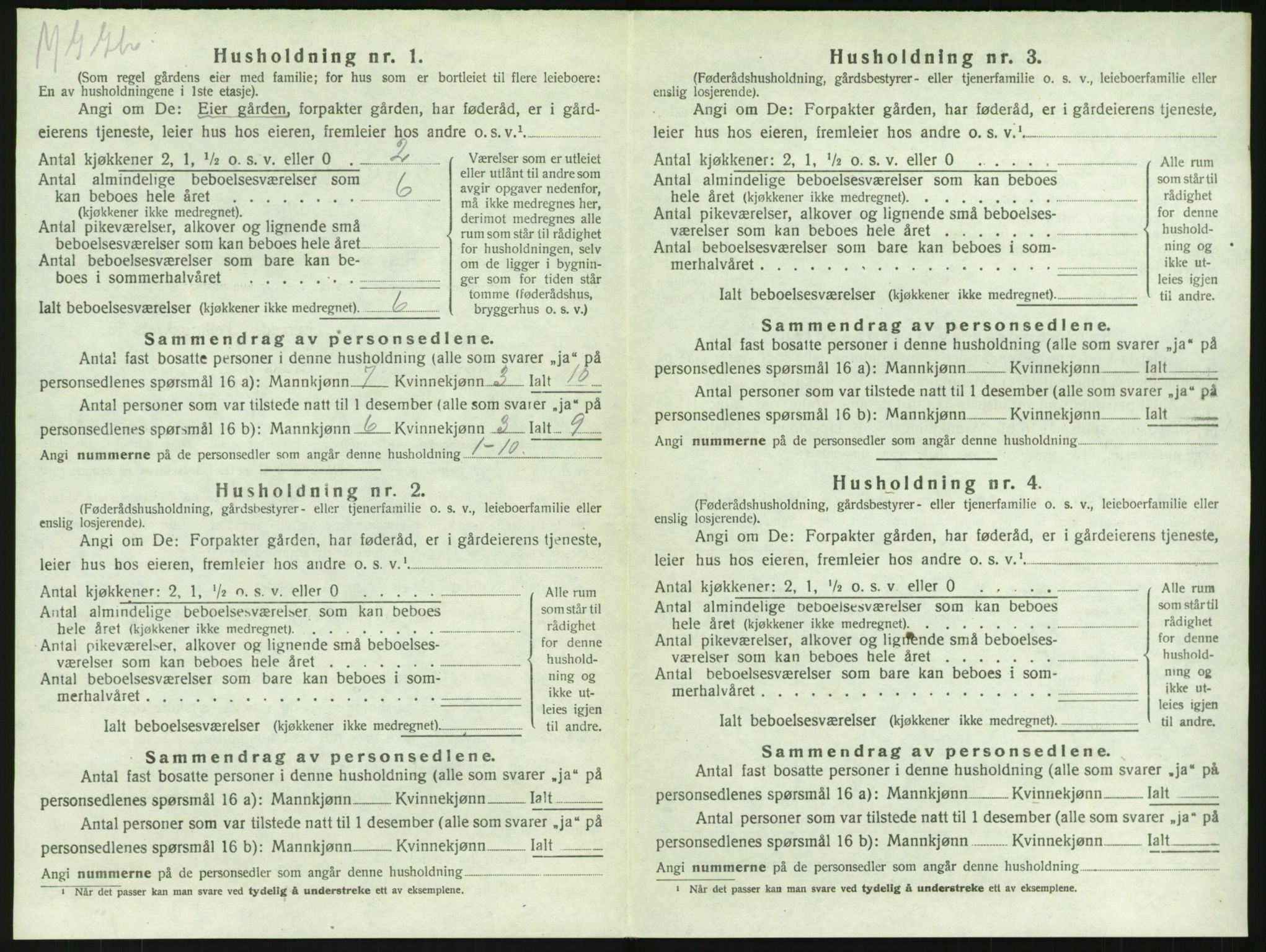 SAKO, 1920 census for Lardal, 1920, p. 54