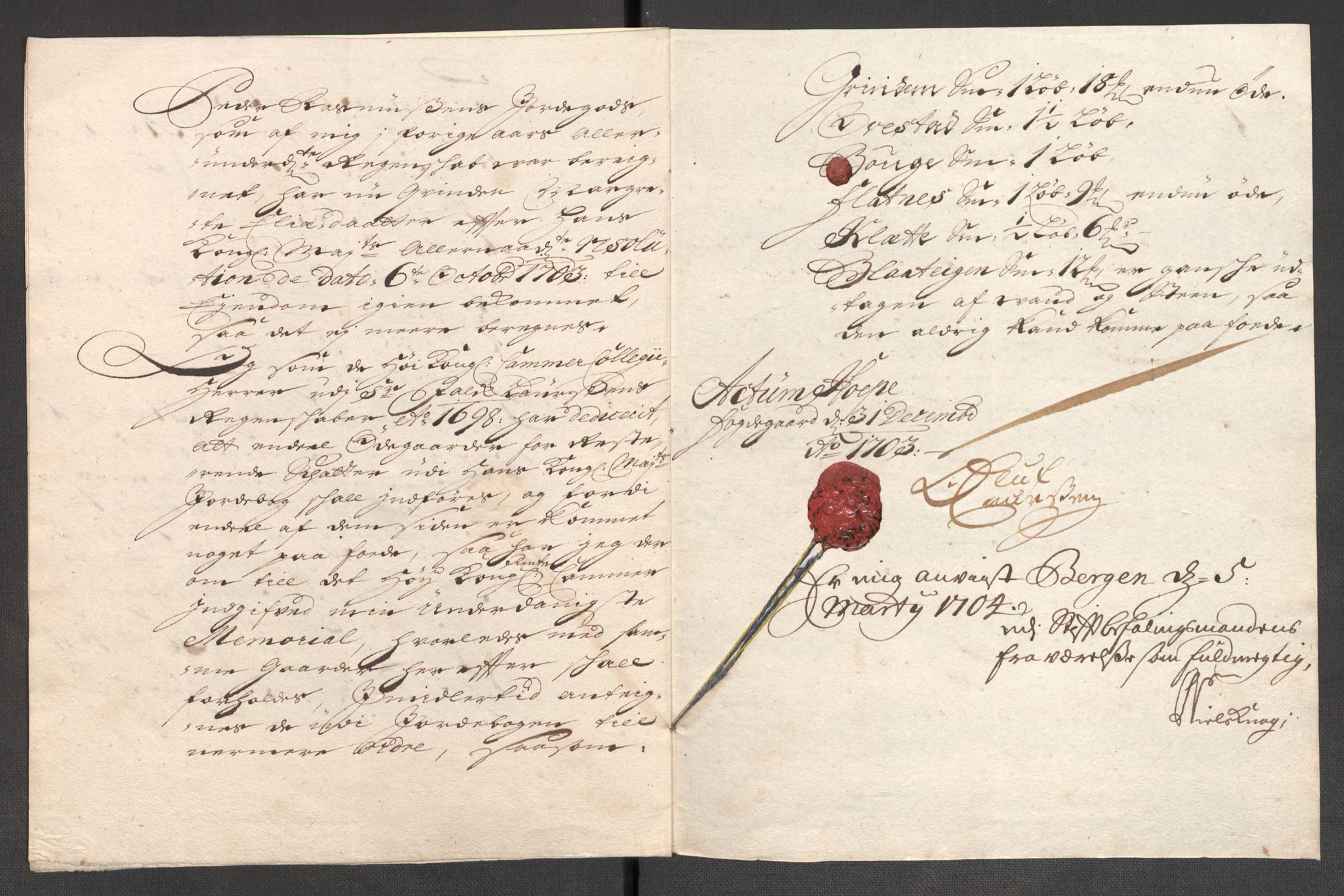 Rentekammeret inntil 1814, Reviderte regnskaper, Fogderegnskap, RA/EA-4092/R48/L2981: Fogderegnskap Sunnhordland og Hardanger, 1703, p. 32
