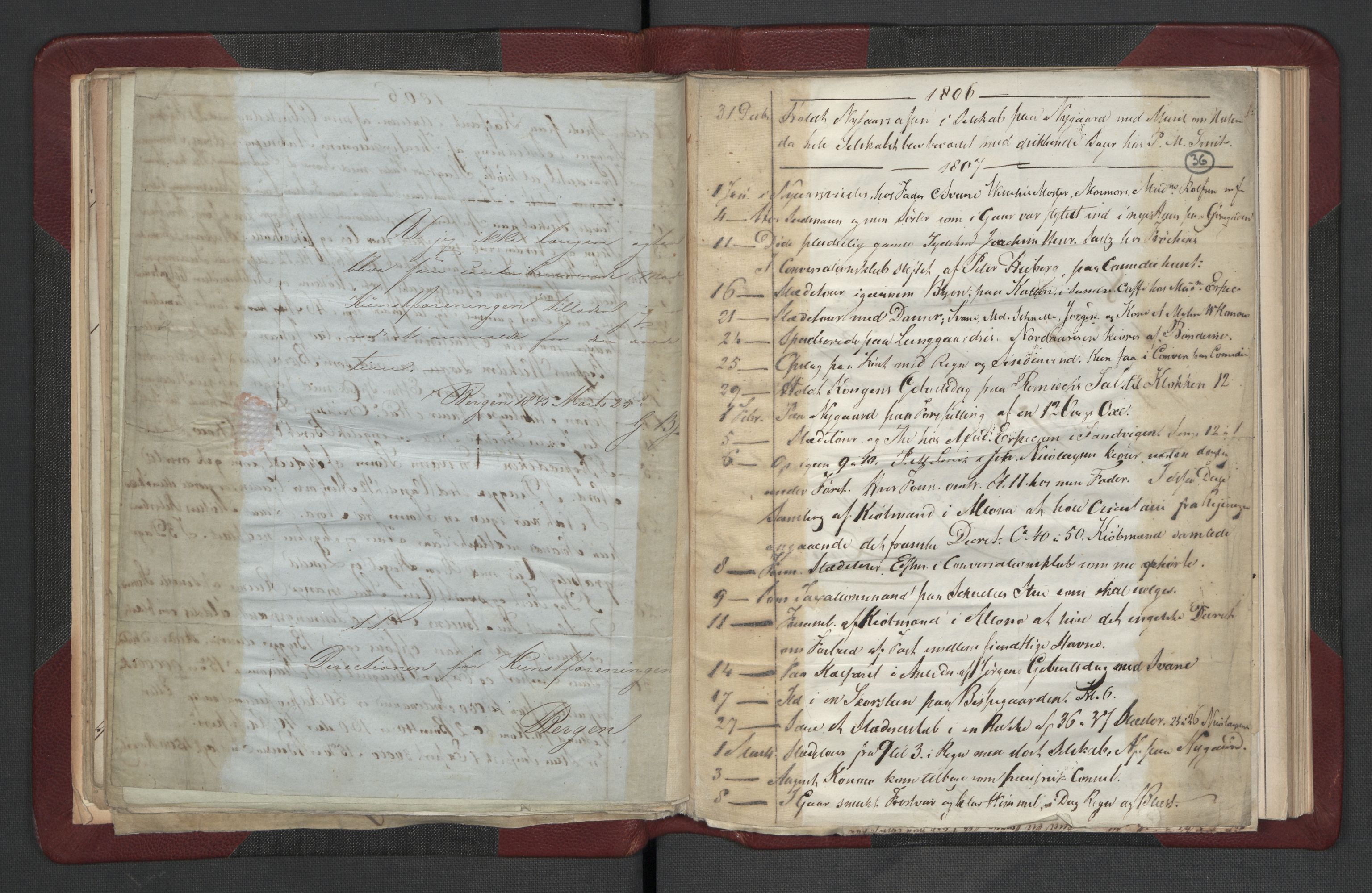 Meltzer, Fredrik, RA/PA-0028/F/L0002: Dagbok, 1796-1808, p. 35b-36a