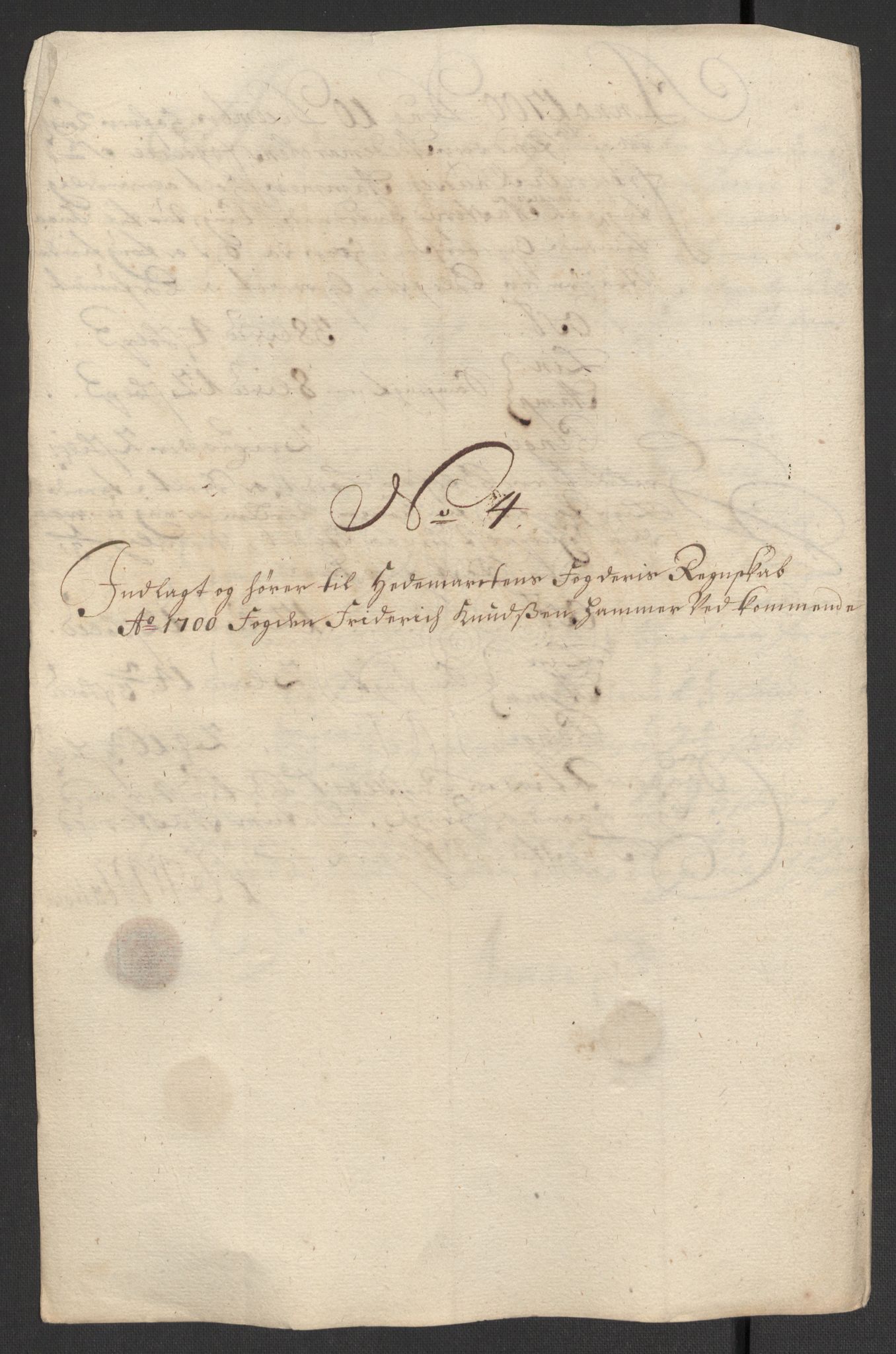 Rentekammeret inntil 1814, Reviderte regnskaper, Fogderegnskap, AV/RA-EA-4092/R16/L1039: Fogderegnskap Hedmark, 1700, p. 70