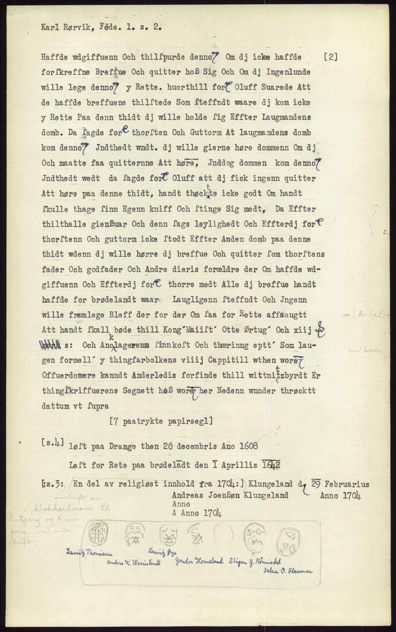 Samlinger til kildeutgivelse, Diplomavskriftsamlingen, AV/RA-EA-4053/H/Ha, p. 2527