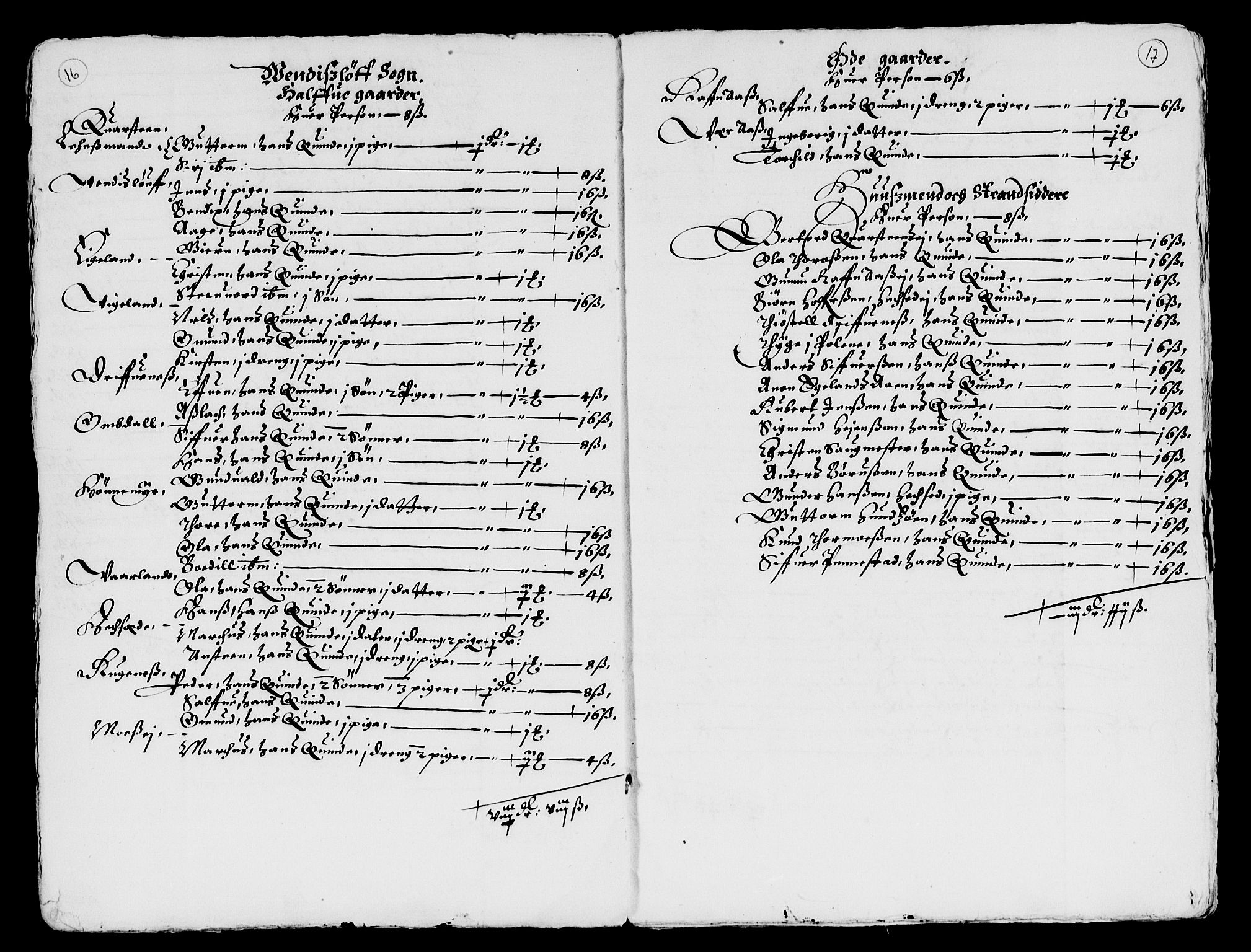 Rentekammeret inntil 1814, Reviderte regnskaper, Lensregnskaper, AV/RA-EA-5023/R/Rb/Rbq/L0035: Nedenes len. Mandals len. Råbyggelag., 1645-1647