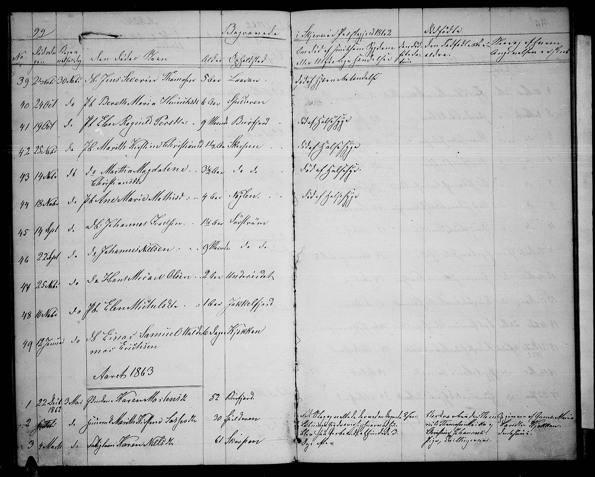 Skjervøy sokneprestkontor, SATØ/S-1300/H/Ha/Hab/L0013klokker: Parish register (copy) no. 13, 1862-1870, p. 99