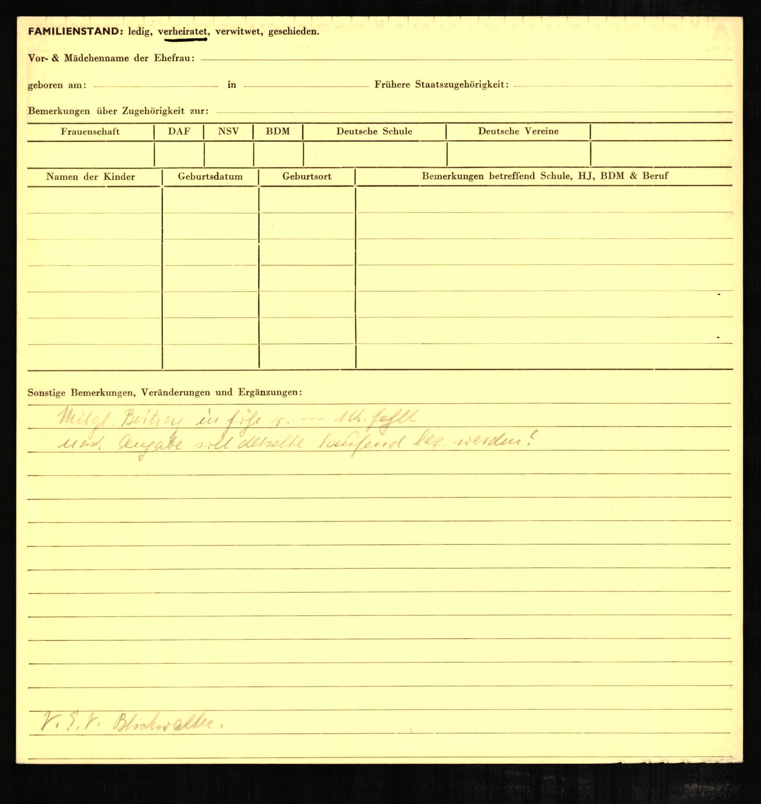 Forsvaret, Forsvarets overkommando II, AV/RA-RAFA-3915/D/Db/L0002: CI Questionaires. Tyske okkupasjonsstyrker i Norge. Tyskere., 1945-1946, p. 287