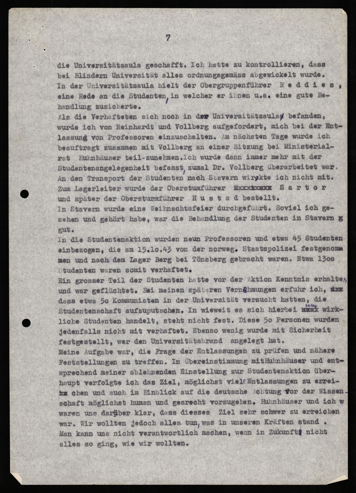 Forsvaret, Forsvarets overkommando II, AV/RA-RAFA-3915/D/Db/L0024: CI Questionaires. Tyske okkupasjonsstyrker i Norge. Tyskere., 1945-1946, p. 487