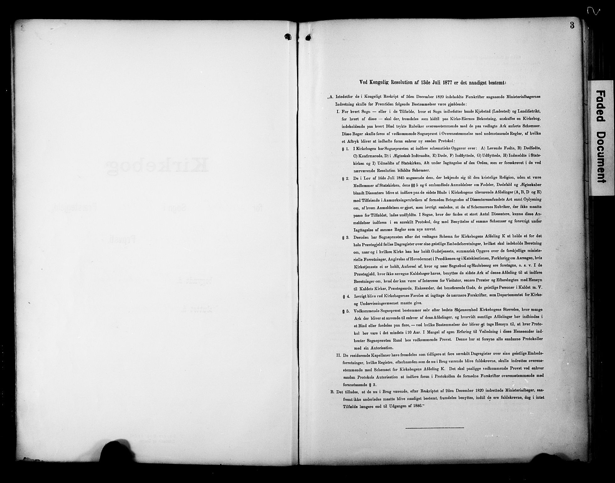 Ministerialprotokoller, klokkerbøker og fødselsregistre - Sør-Trøndelag, SAT/A-1456/695/L1149: Parish register (official) no. 695A09, 1891-1902, p. 3