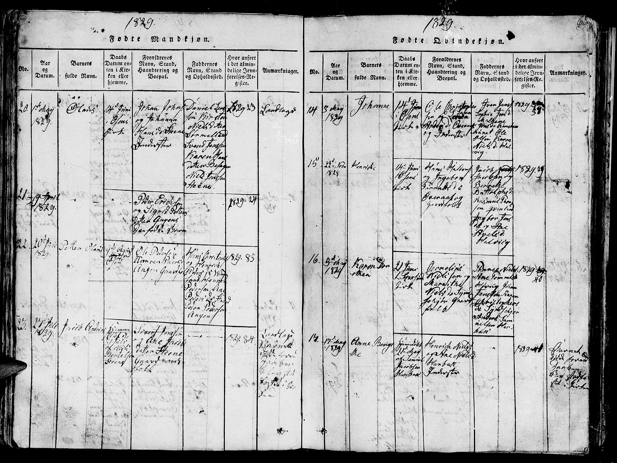 Ministerialprotokoller, klokkerbøker og fødselsregistre - Sør-Trøndelag, AV/SAT-A-1456/657/L0714: Parish register (copy) no. 657C01, 1818-1868, p. 69