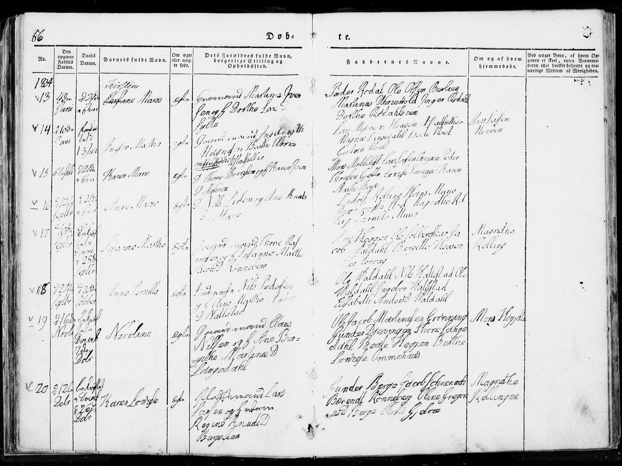 Ministerialprotokoller, klokkerbøker og fødselsregistre - Møre og Romsdal, SAT/A-1454/519/L0247: Parish register (official) no. 519A06, 1827-1846, p. 86