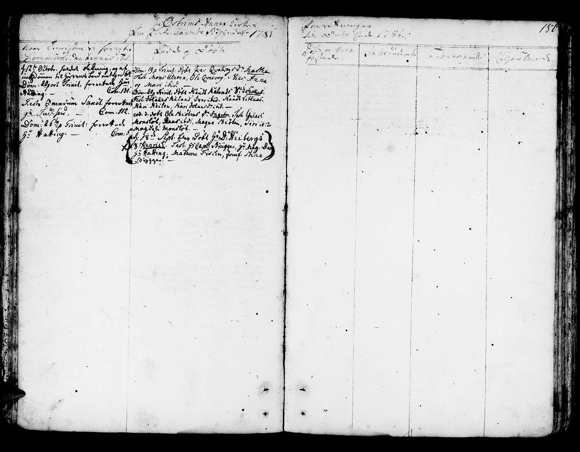 Lindås Sokneprestembete, AV/SAB-A-76701/H/Haa/Haaa/L0004: Parish register (official) no. A 4, 1764-1791, p. 186