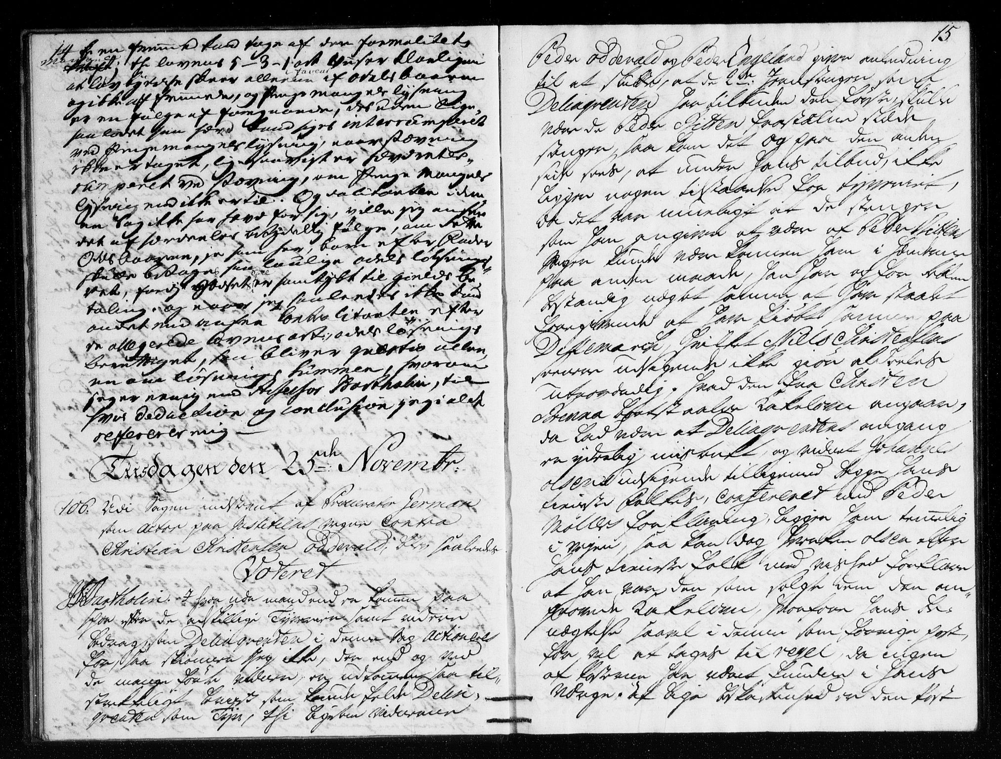Overhoffretten 1667-1797, AV/RA-EA-2884/Ac/L0204: Voteringsprotokoll, 1766, p. 14-15
