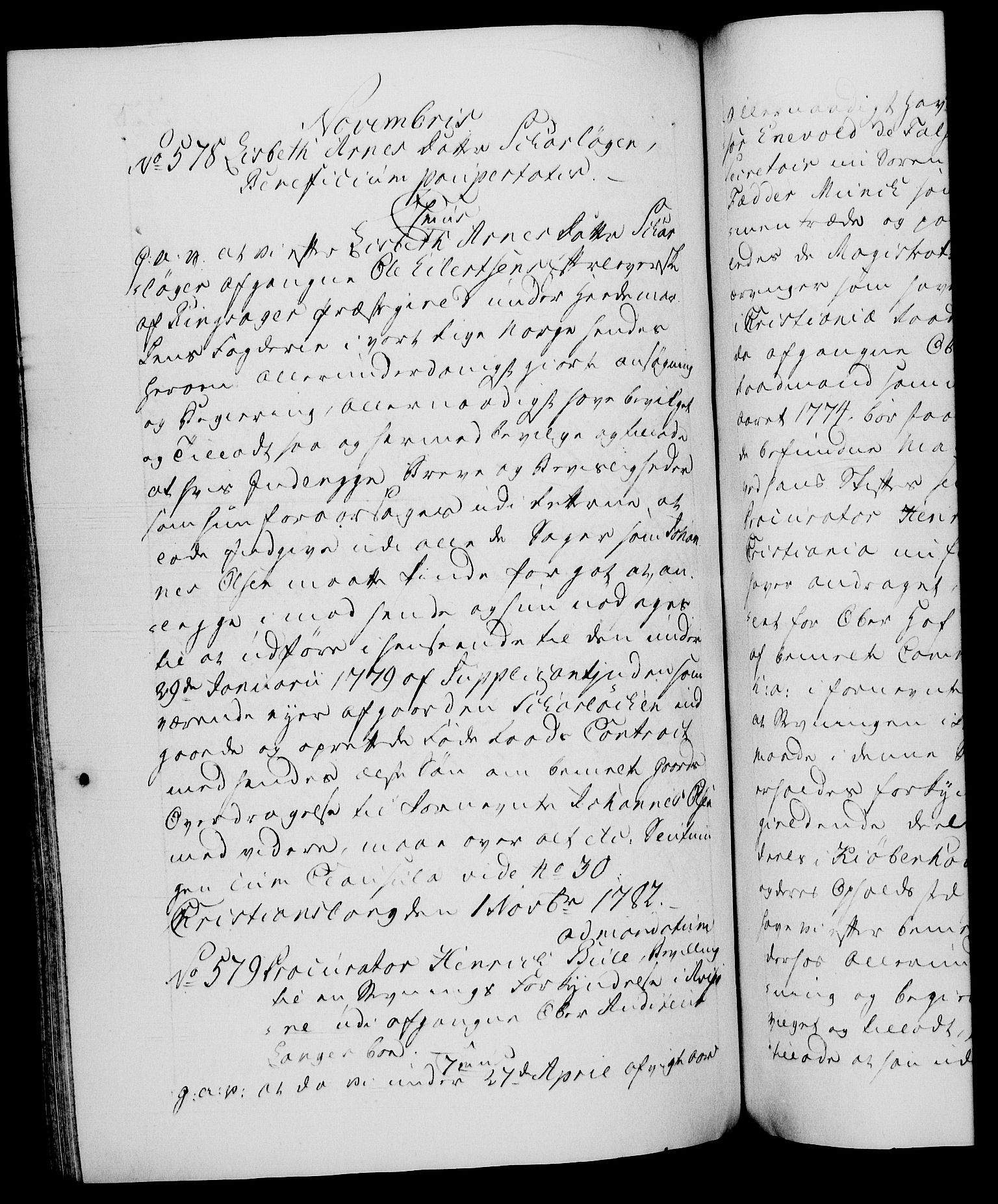 Danske Kanselli 1572-1799, RA/EA-3023/F/Fc/Fca/Fcaa/L0049: Norske registre, 1782-1783, p. 328b