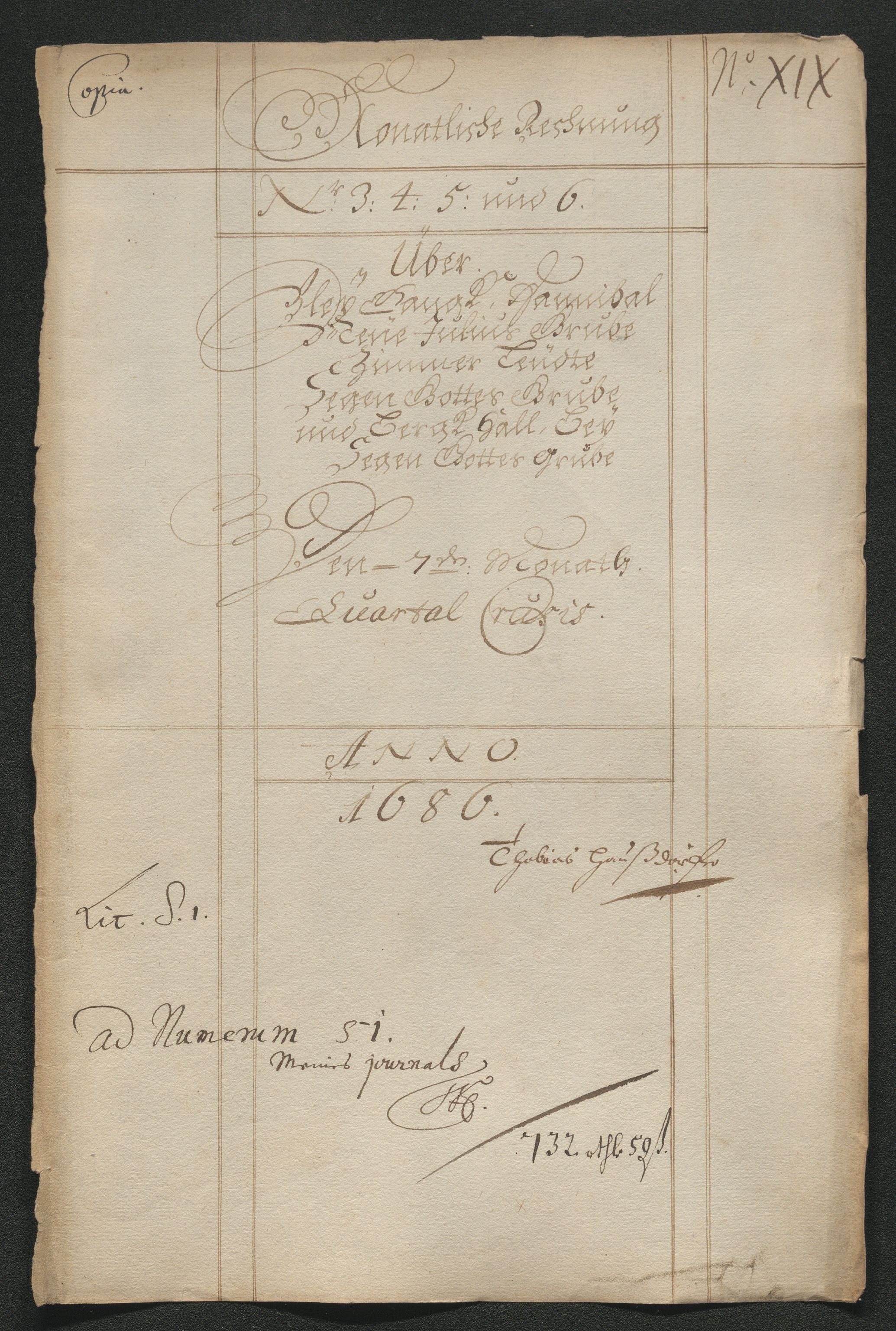 Kongsberg Sølvverk 1623-1816, AV/SAKO-EA-3135/001/D/Dc/Dcd/L0065: Utgiftsregnskap for gruver m.m. , 1687, p. 45