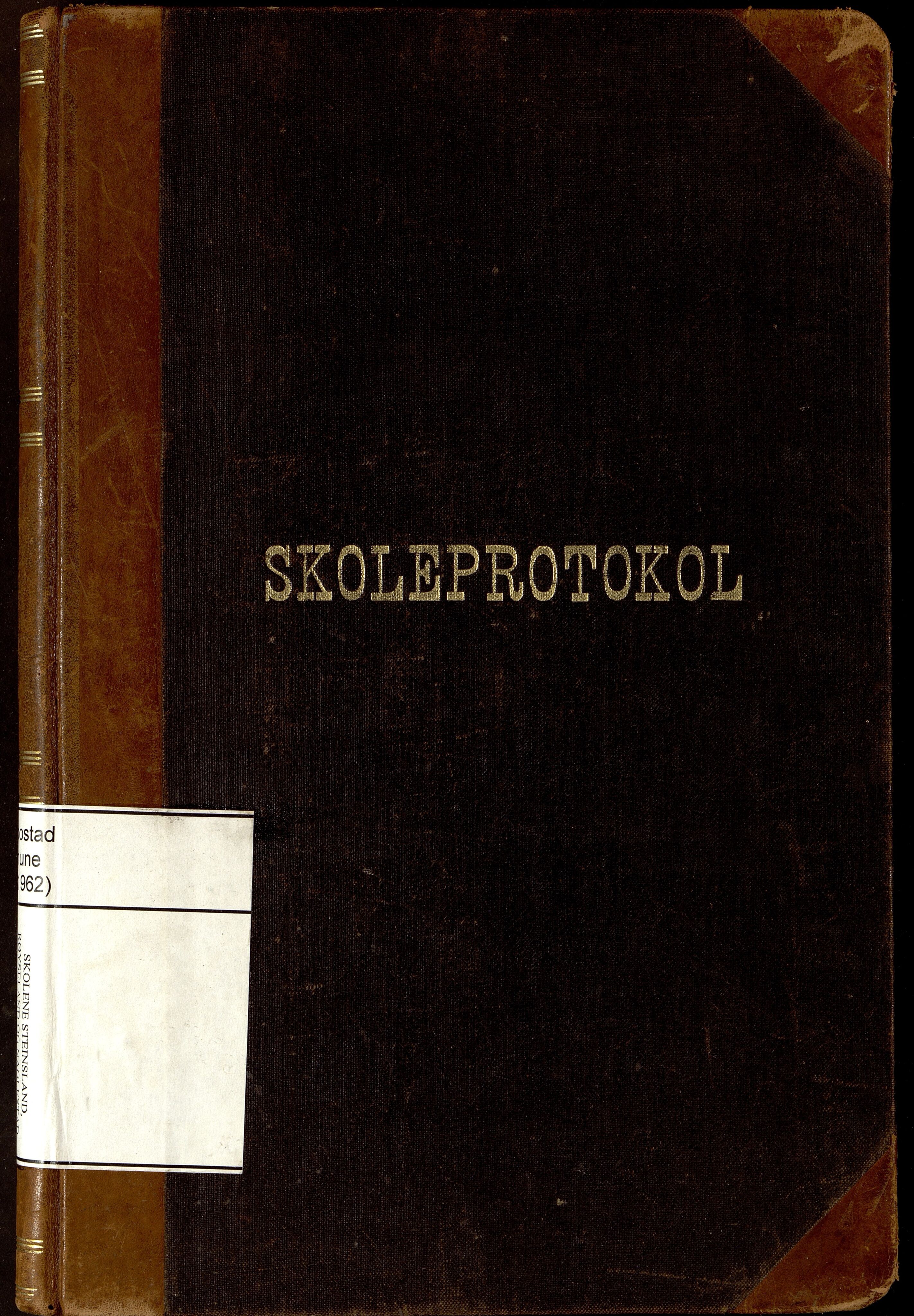 Hægebostad kommune - Røyseland Skole, ARKSOR/1034HG551/H/L0003: Skoleprotokoll, 1909-1924