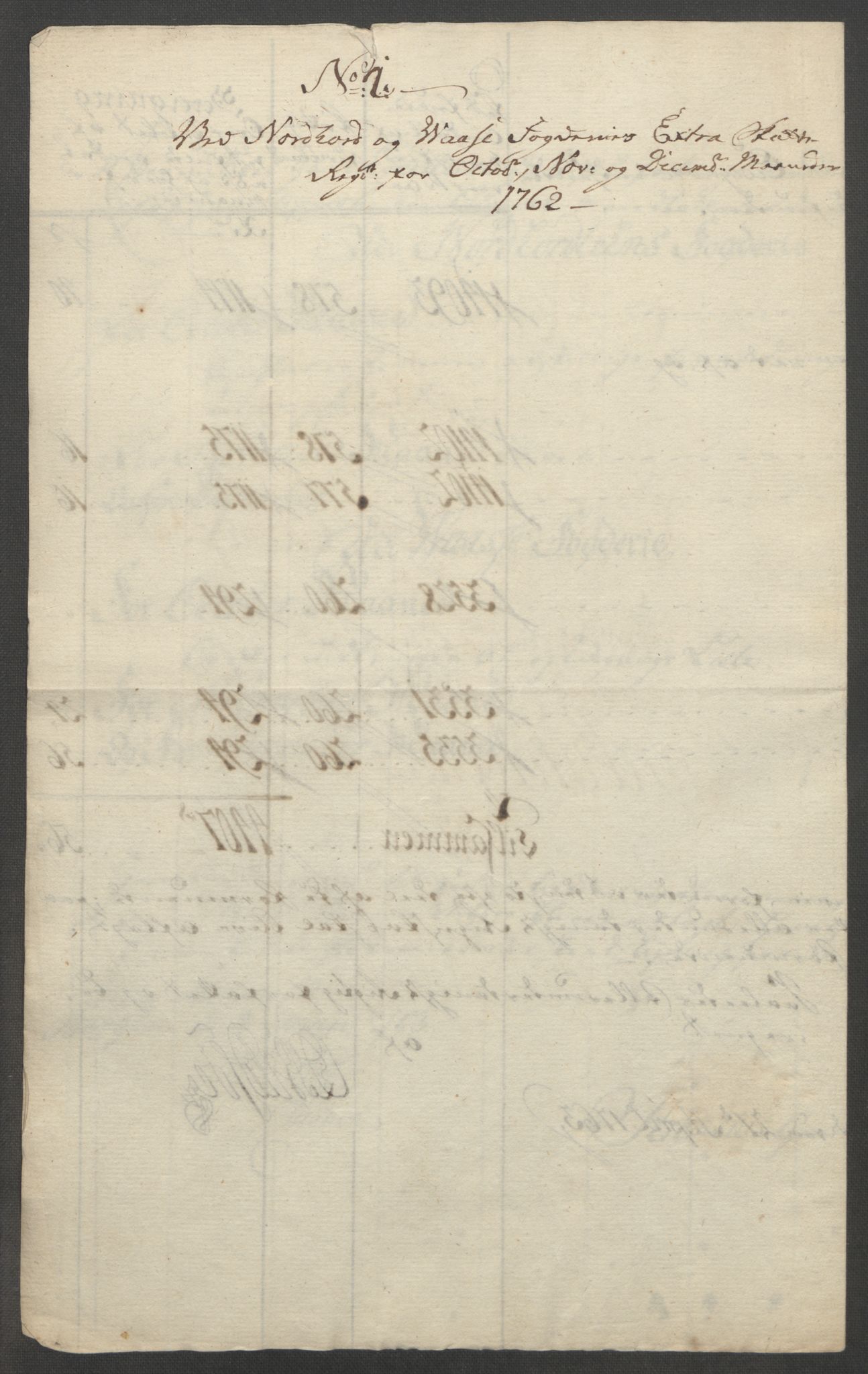 Rentekammeret inntil 1814, Reviderte regnskaper, Fogderegnskap, RA/EA-4092/R51/L3303: Ekstraskatten Nordhordland og Voss, 1762-1772, p. 16