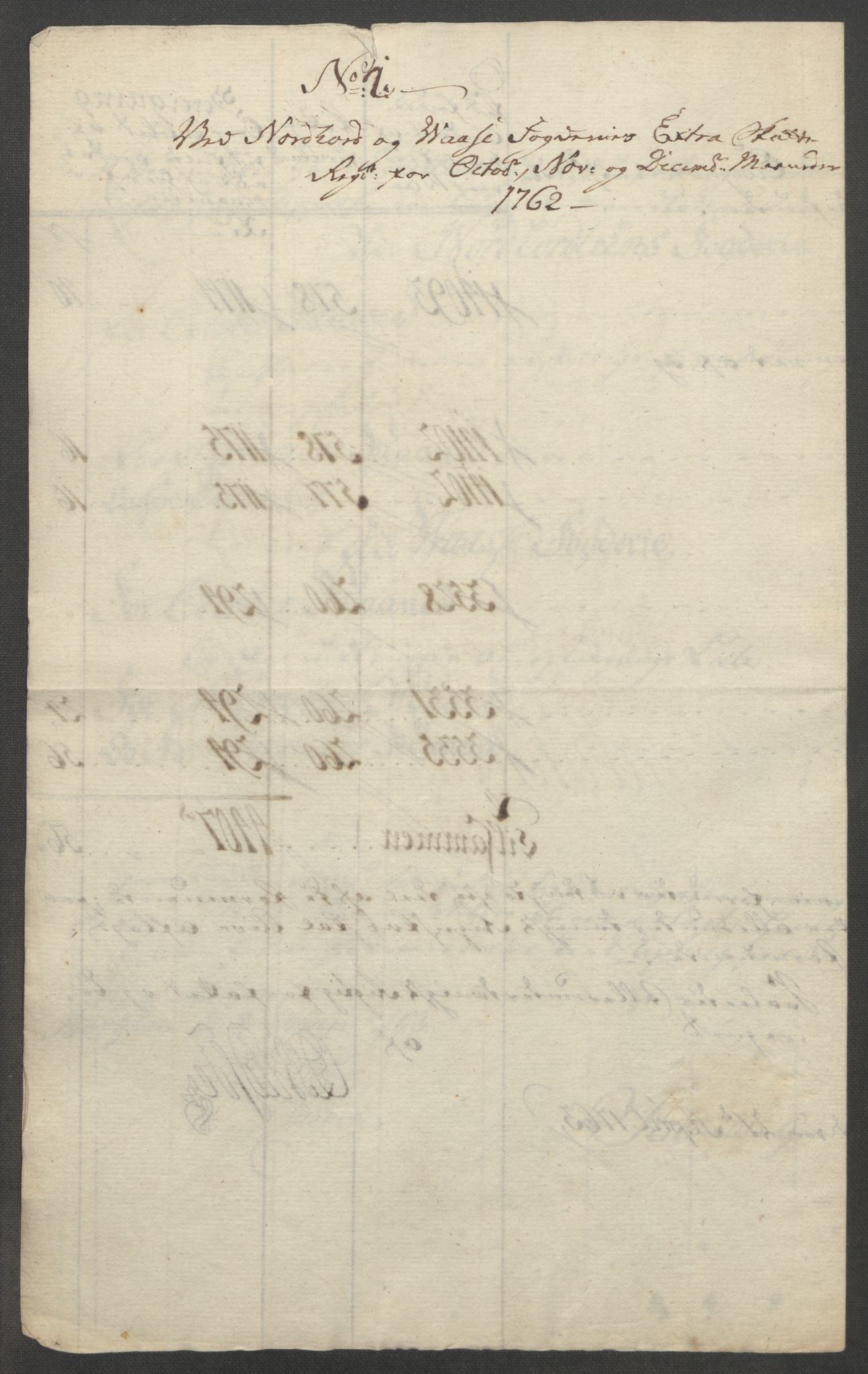 Rentekammeret inntil 1814, Reviderte regnskaper, Fogderegnskap, AV/RA-EA-4092/R51/L3303: Ekstraskatten Nordhordland og Voss, 1762-1772, p. 16