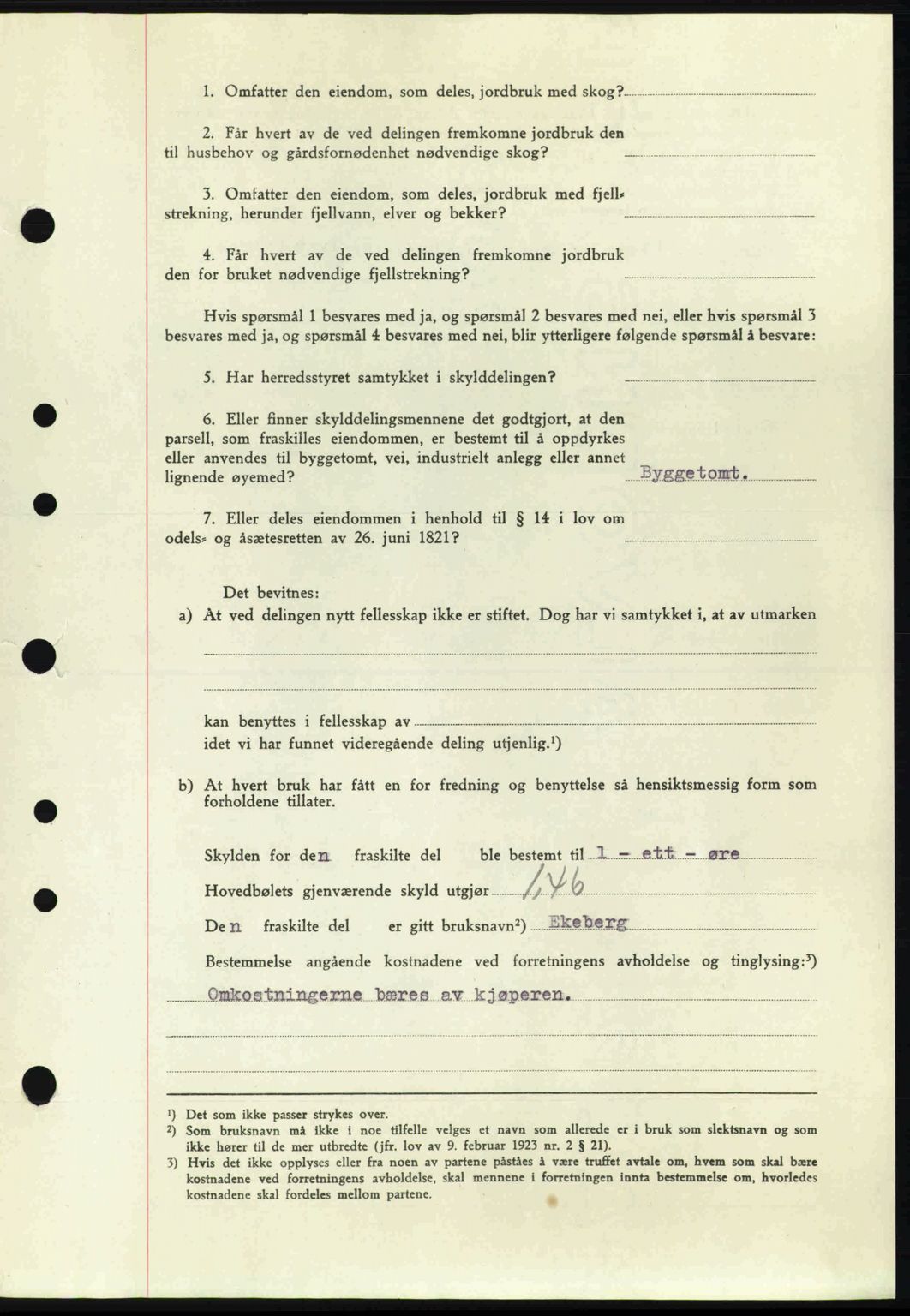 Tønsberg sorenskriveri, AV/SAKO-A-130/G/Ga/Gaa/L0015: Mortgage book no. A15, 1944-1944, Diary no: : 1778/1944