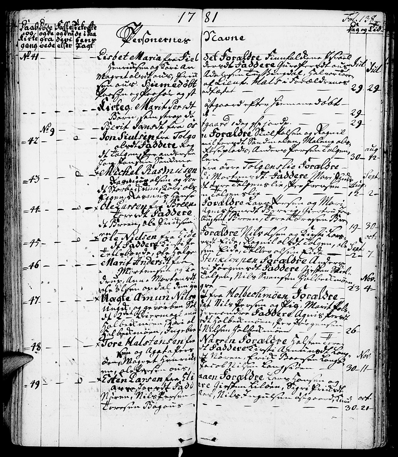 Tolga prestekontor, AV/SAH-PREST-062/K/L0002: Parish register (official) no. 2, 1768-1786, p. 138