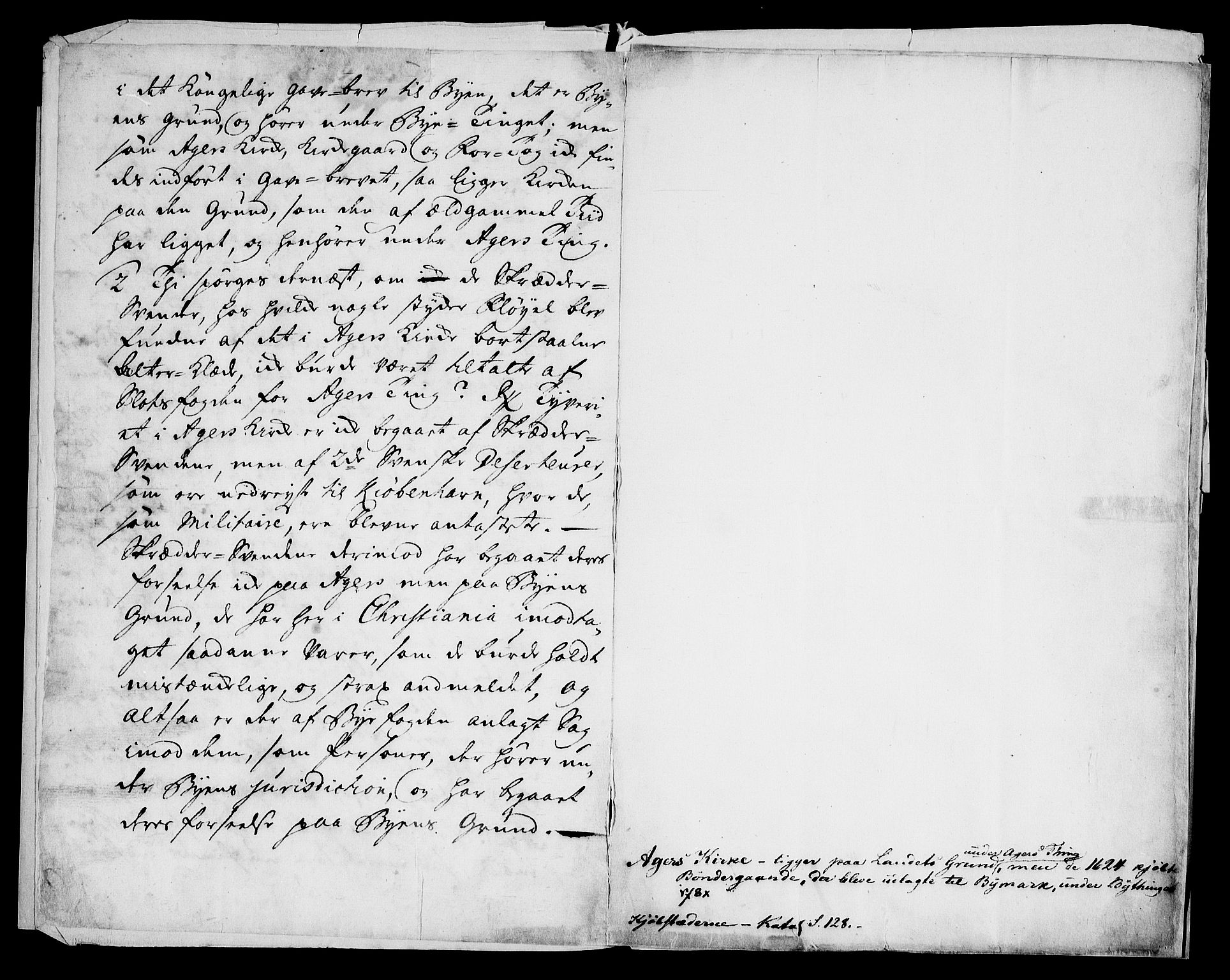 Danske Kanselli, Skapsaker, RA/EA-4061/G/L0019: Tillegg til skapsakene, 1616-1753, p. 396