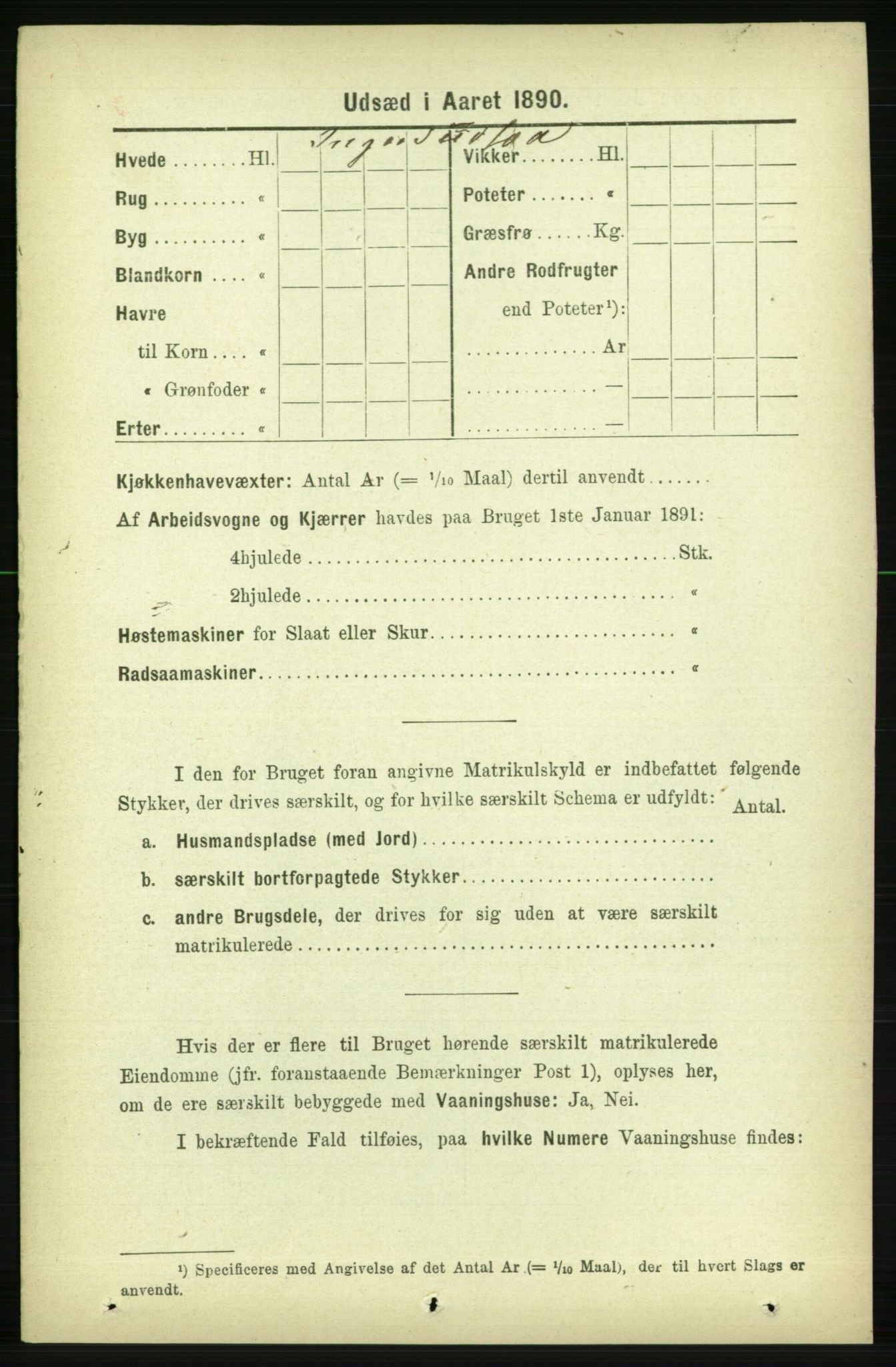 RA, 1891 census for 1727 Beitstad, 1891, p. 6472