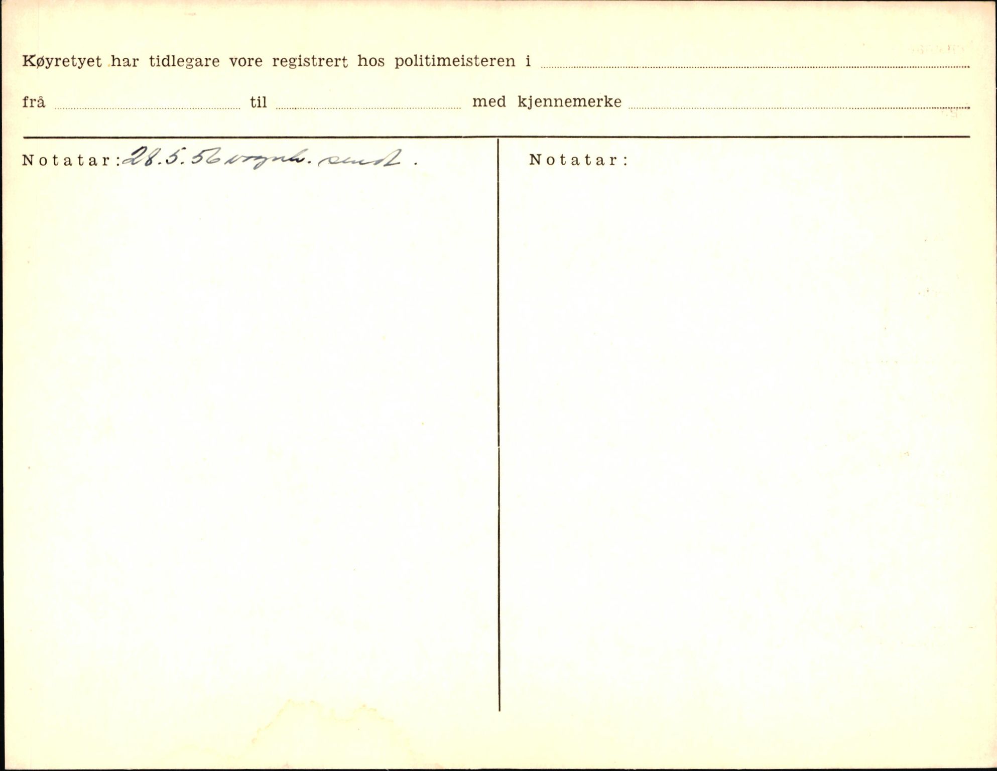 Statens vegvesen, Sogn og Fjordane vegkontor, AV/SAB-A-5301/4/F/L0003: Registerkort utmeldte Fjordane S1000-2499, 1930-1961, p. 77