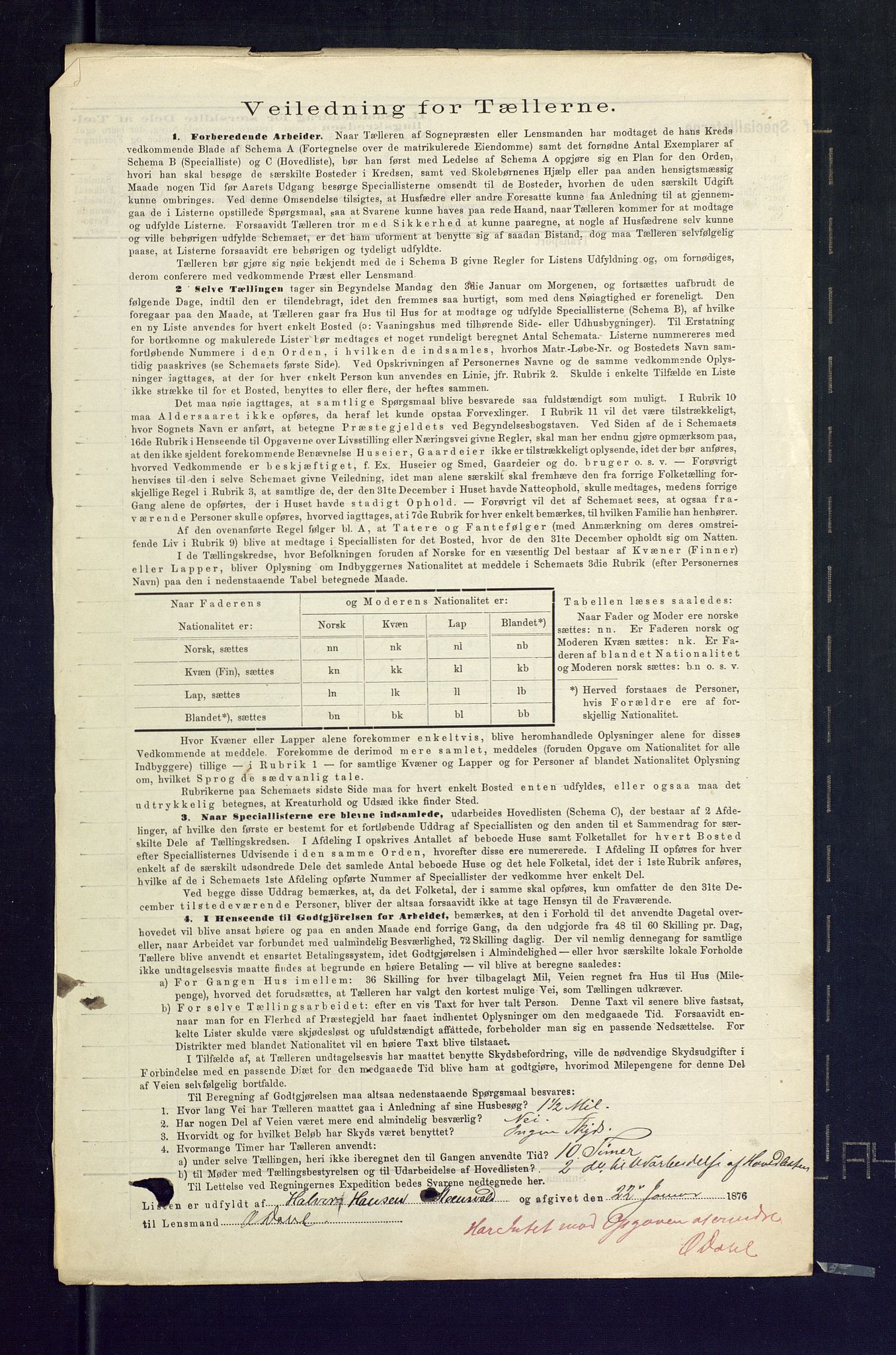 SAKO, 1875 census for 0727P Hedrum, 1875, p. 20