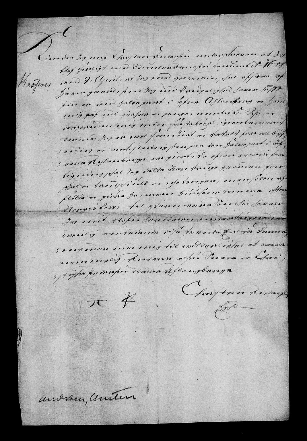 Stattholderembetet 1572-1771, RA/EA-2870/Af/L0002: Avskrifter av vedlegg til originale supplikker, nummerert i samsvar med supplikkbøkene, 1687-1689, p. 194