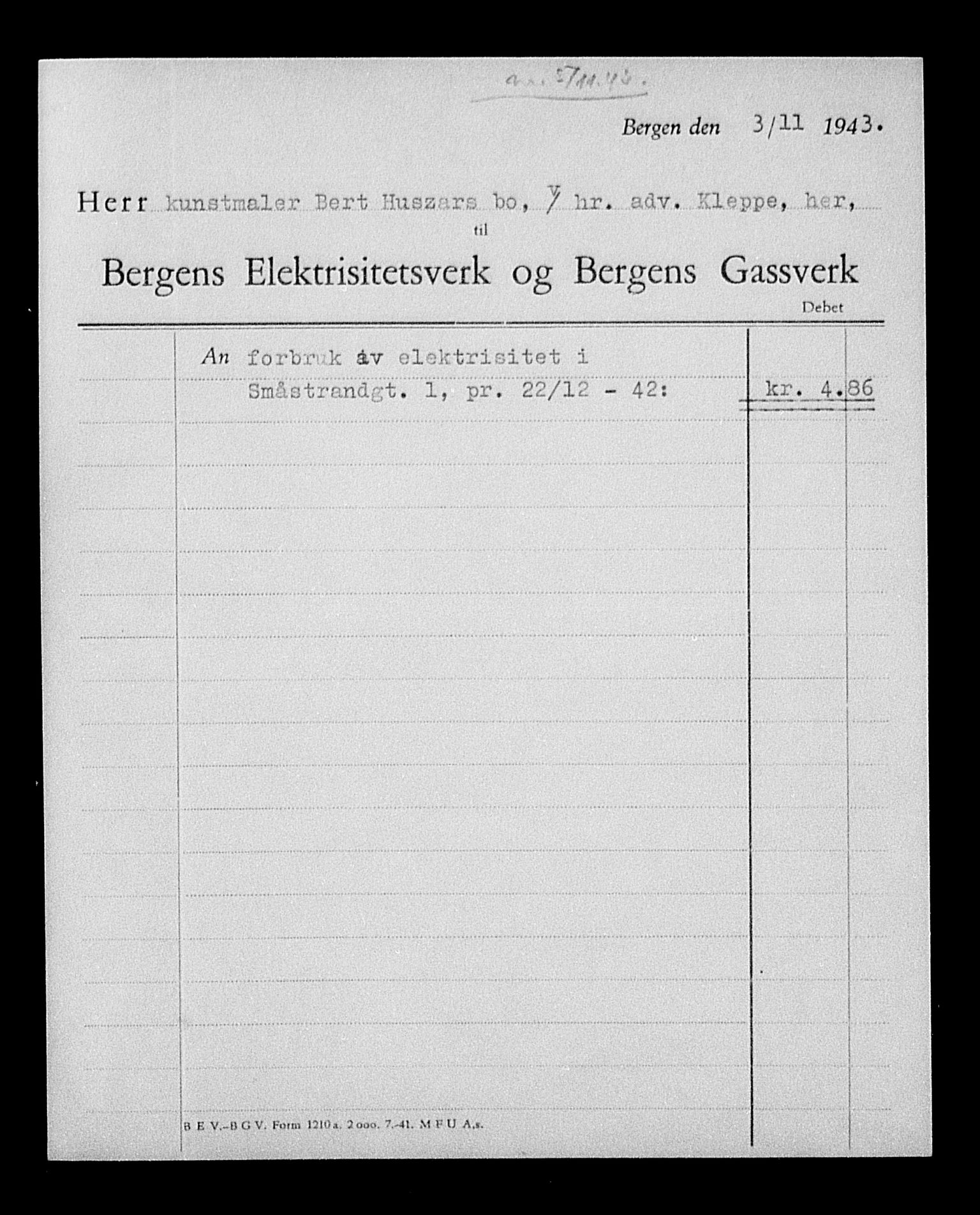 Justisdepartementet, Tilbakeføringskontoret for inndratte formuer, AV/RA-S-1564/H/Hc/Hcd/L0999: --, 1945-1947, p. 354