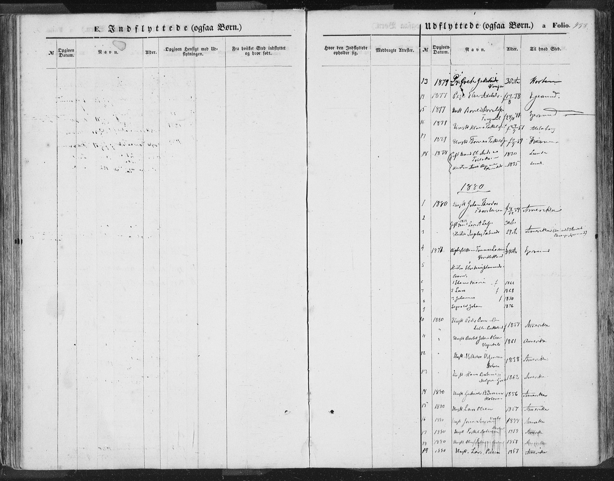 Helleland sokneprestkontor, AV/SAST-A-101810: Parish register (official) no. A 7.2, 1863-1886, p. 438