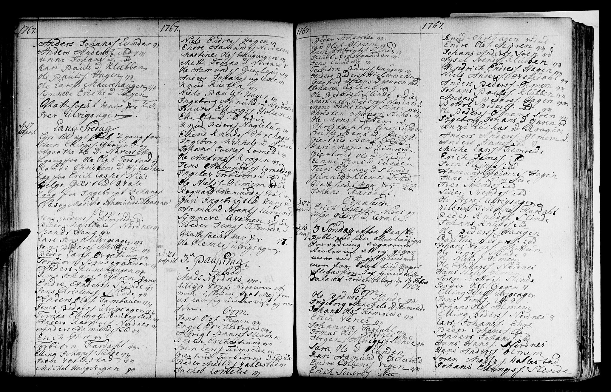 Sogndal sokneprestembete, AV/SAB-A-81301/H/Haa/Haaa/L0004: Parish register (official) no. A 4, 1747-1782