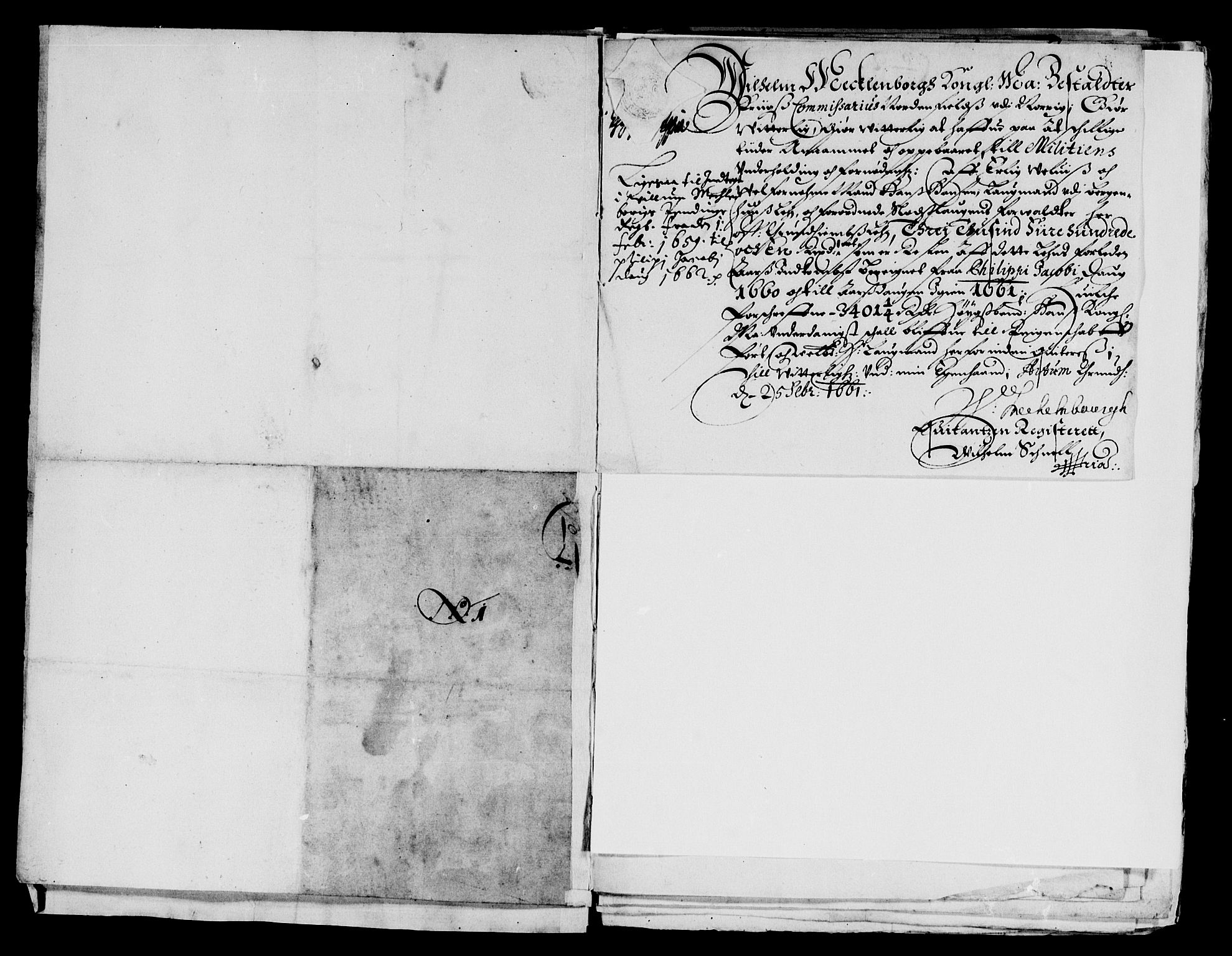 Rentekammeret inntil 1814, Reviderte regnskaper, Lensregnskaper, AV/RA-EA-5023/R/Rb/Rbw/L0142: Trondheim len, 1659-1661