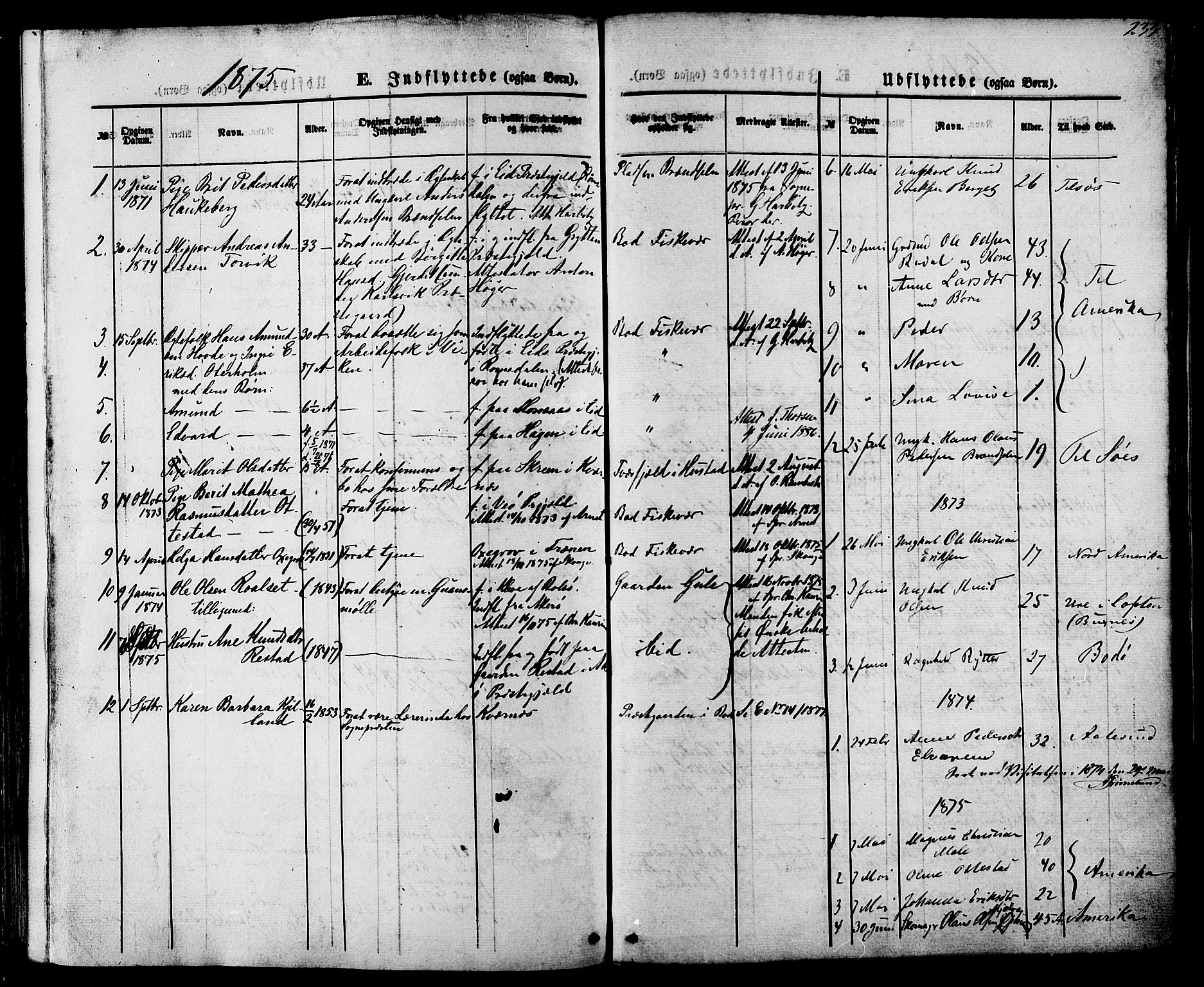 Ministerialprotokoller, klokkerbøker og fødselsregistre - Møre og Romsdal, AV/SAT-A-1454/566/L0768: Parish register (official) no. 566A07, 1869-1881, p. 233