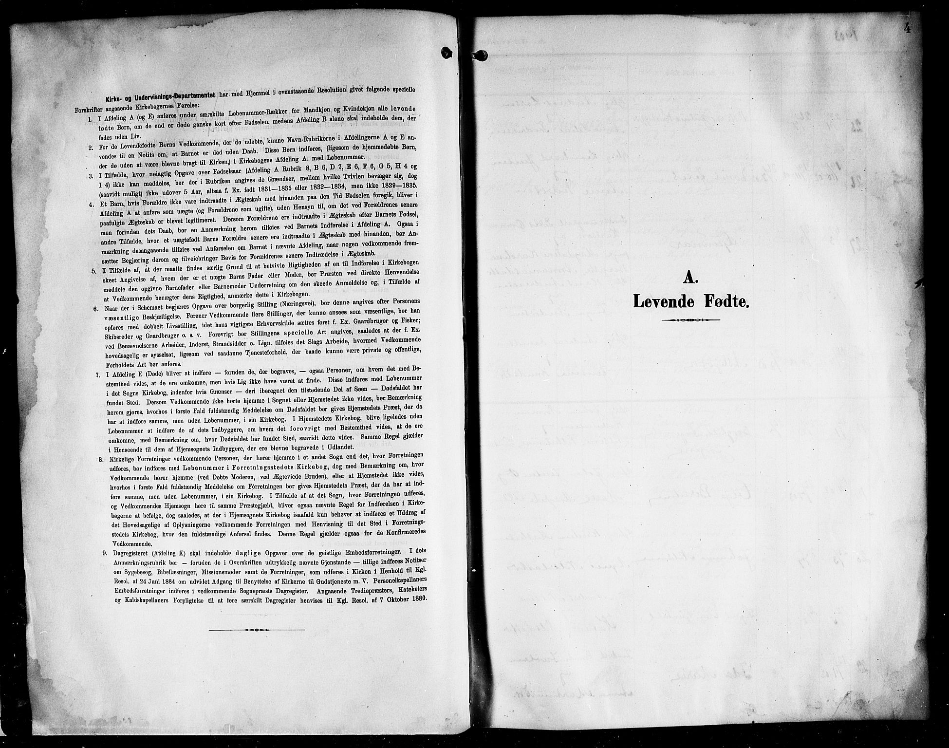 Ministerialprotokoller, klokkerbøker og fødselsregistre - Nordland, SAT/A-1459/861/L0877: Parish register (copy) no. 861C03, 1903-1919, p. 4