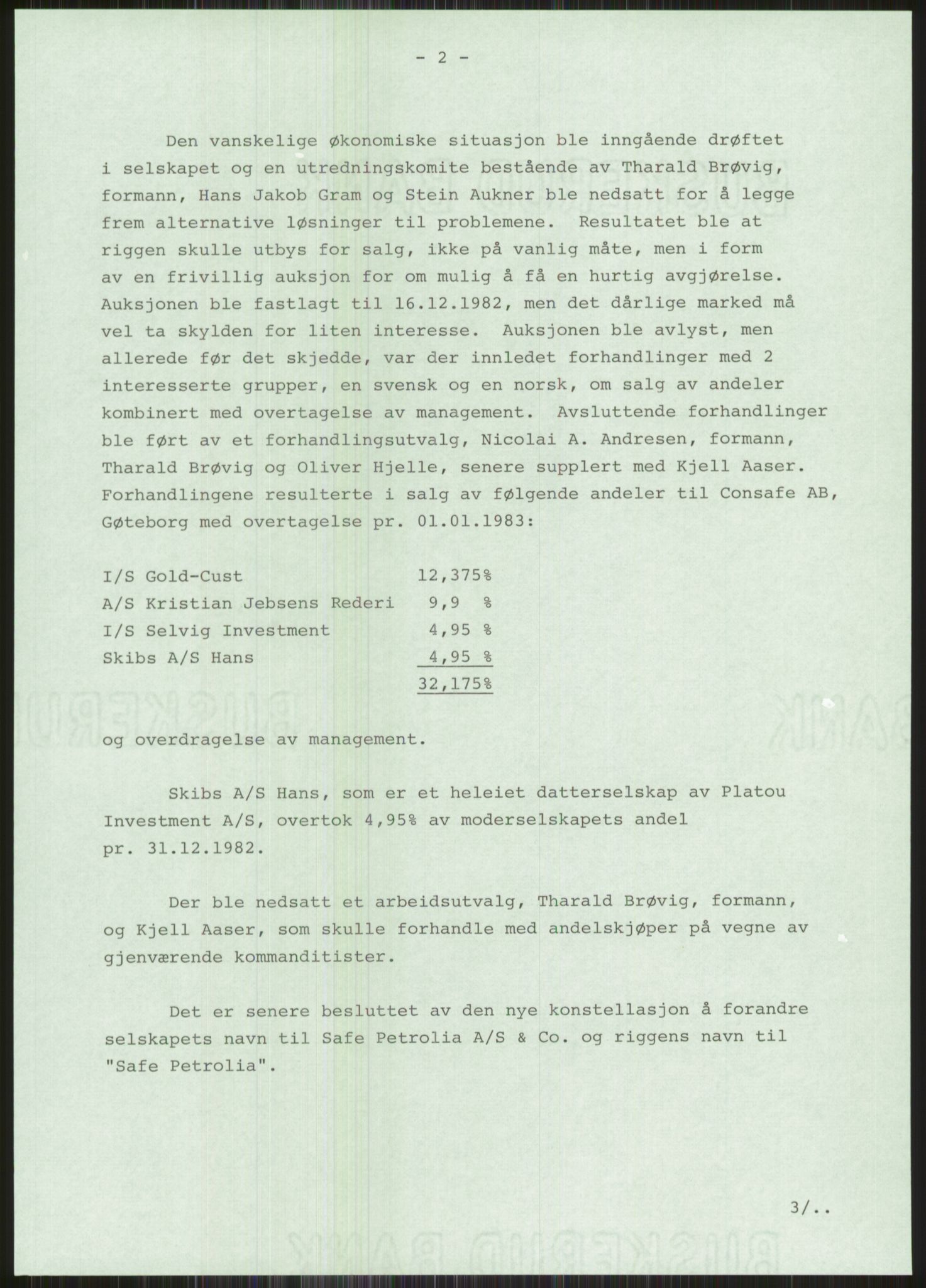 Pa 1503 - Stavanger Drilling AS, AV/SAST-A-101906/A/Ac/L0002: Årsberetninger, 1979-1982, p. 439