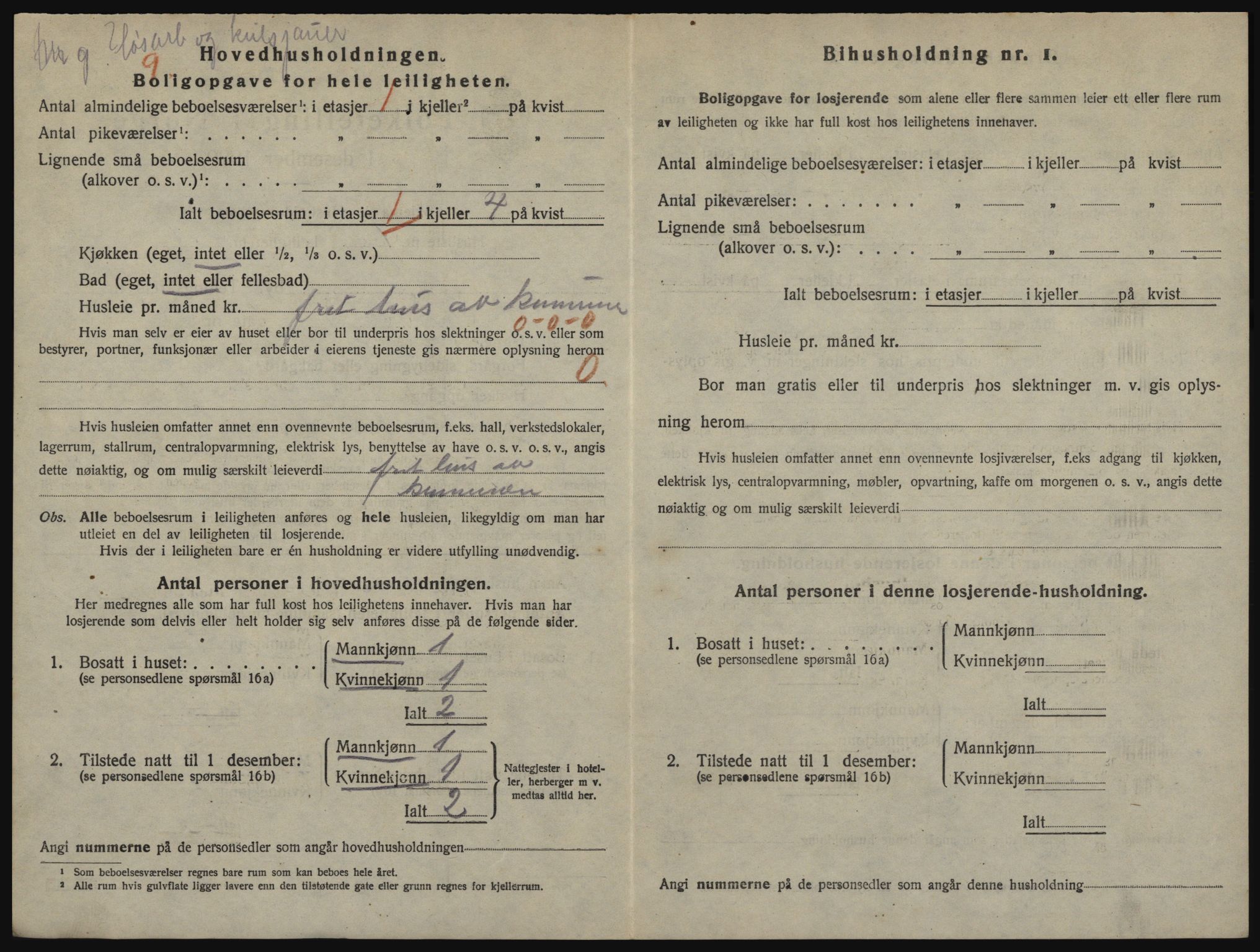 SATØ, 1920 census for Hammerfest, 1920, p. 1341