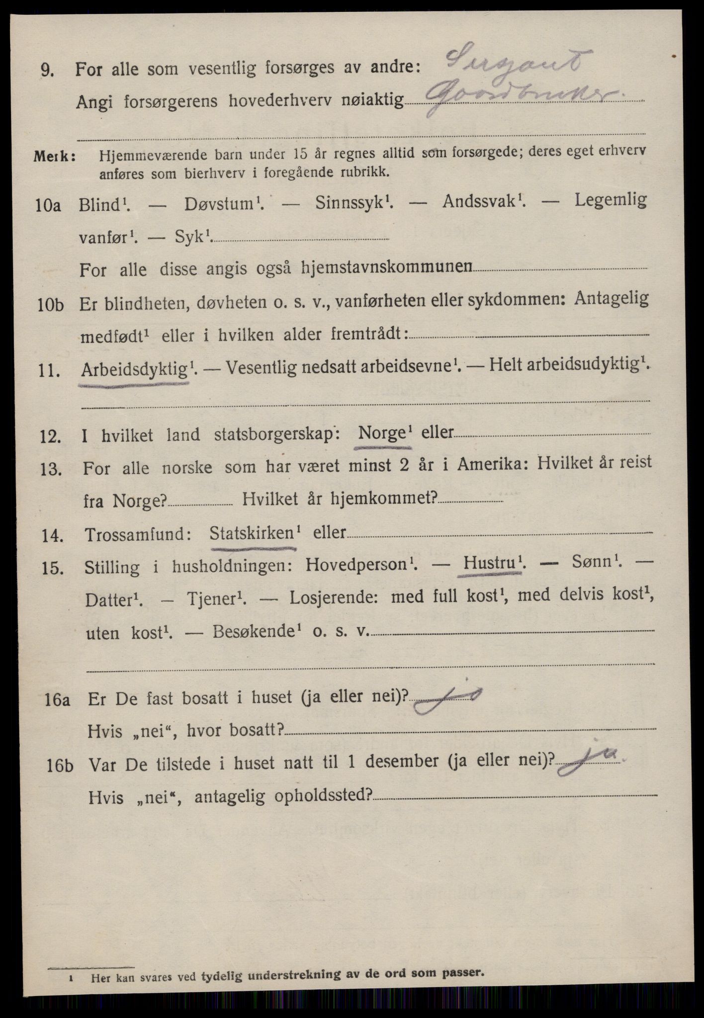 SAT, 1920 census for Fræna, 1920, p. 4528