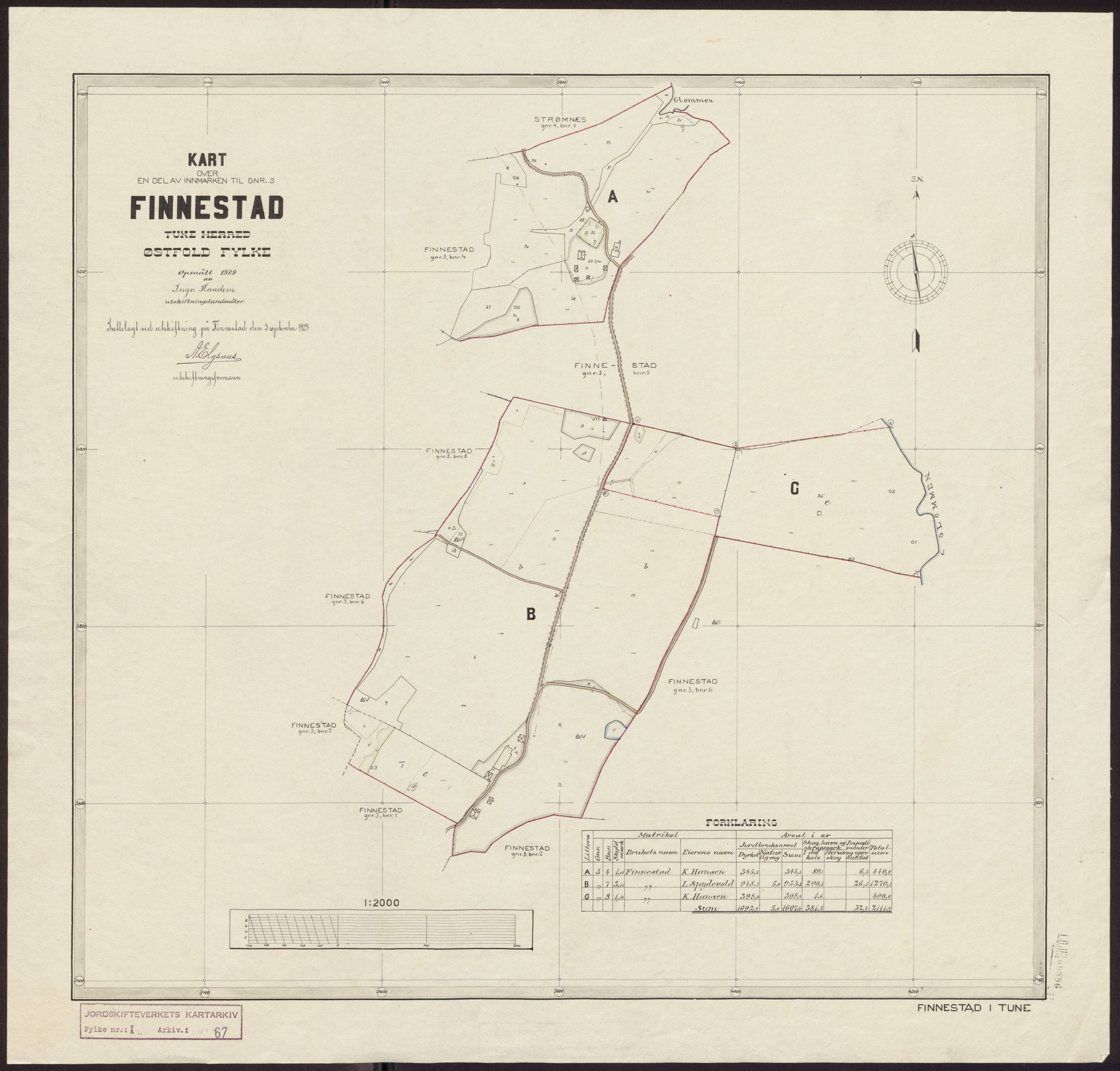 Jordskifteverkets kartarkiv, RA/S-3929/T, 1859-1988, p. 89