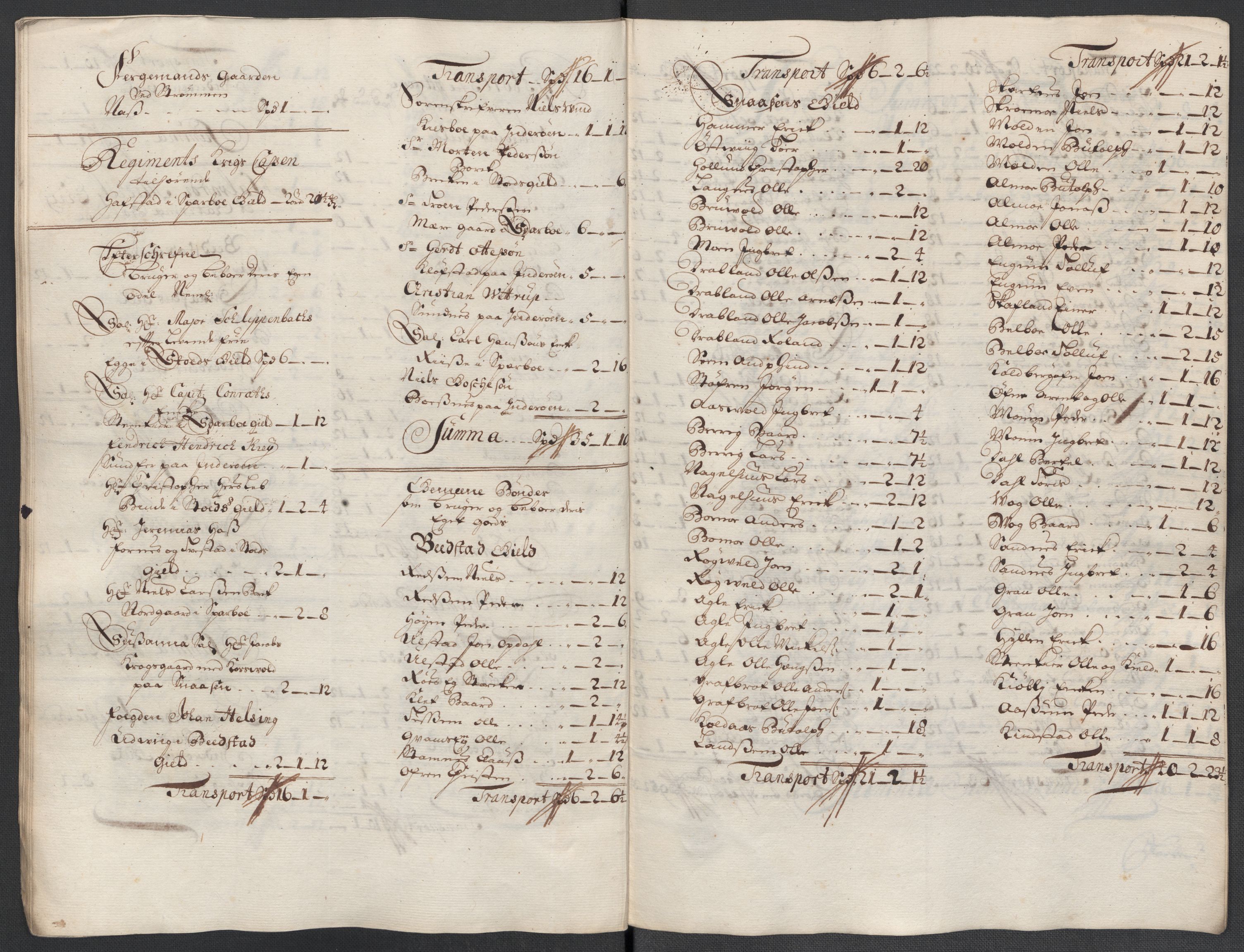 Rentekammeret inntil 1814, Reviderte regnskaper, Fogderegnskap, RA/EA-4092/R63/L4312: Fogderegnskap Inderøy, 1701-1702, p. 460
