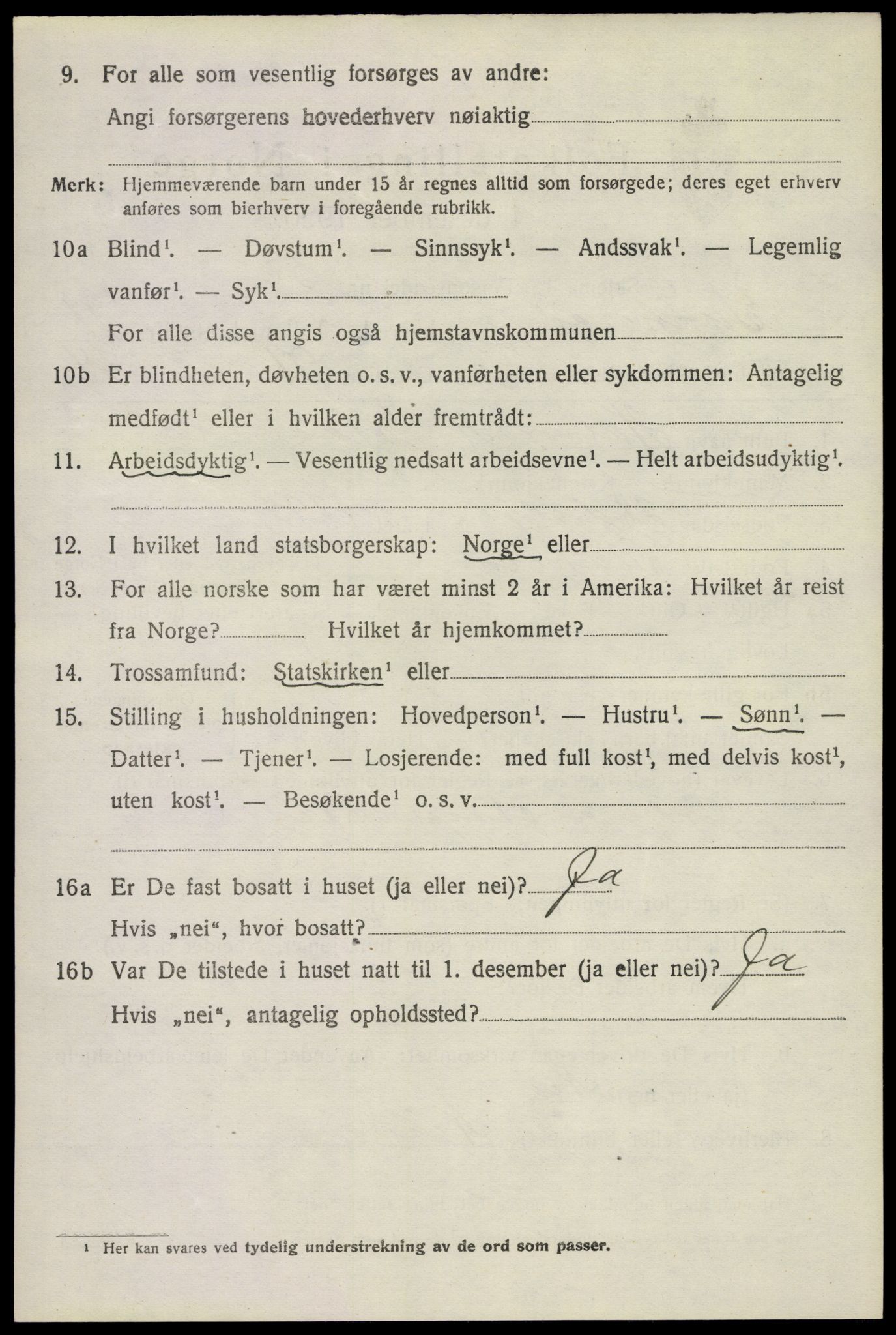 SAKO, 1920 census for Sauherad, 1920, p. 8293