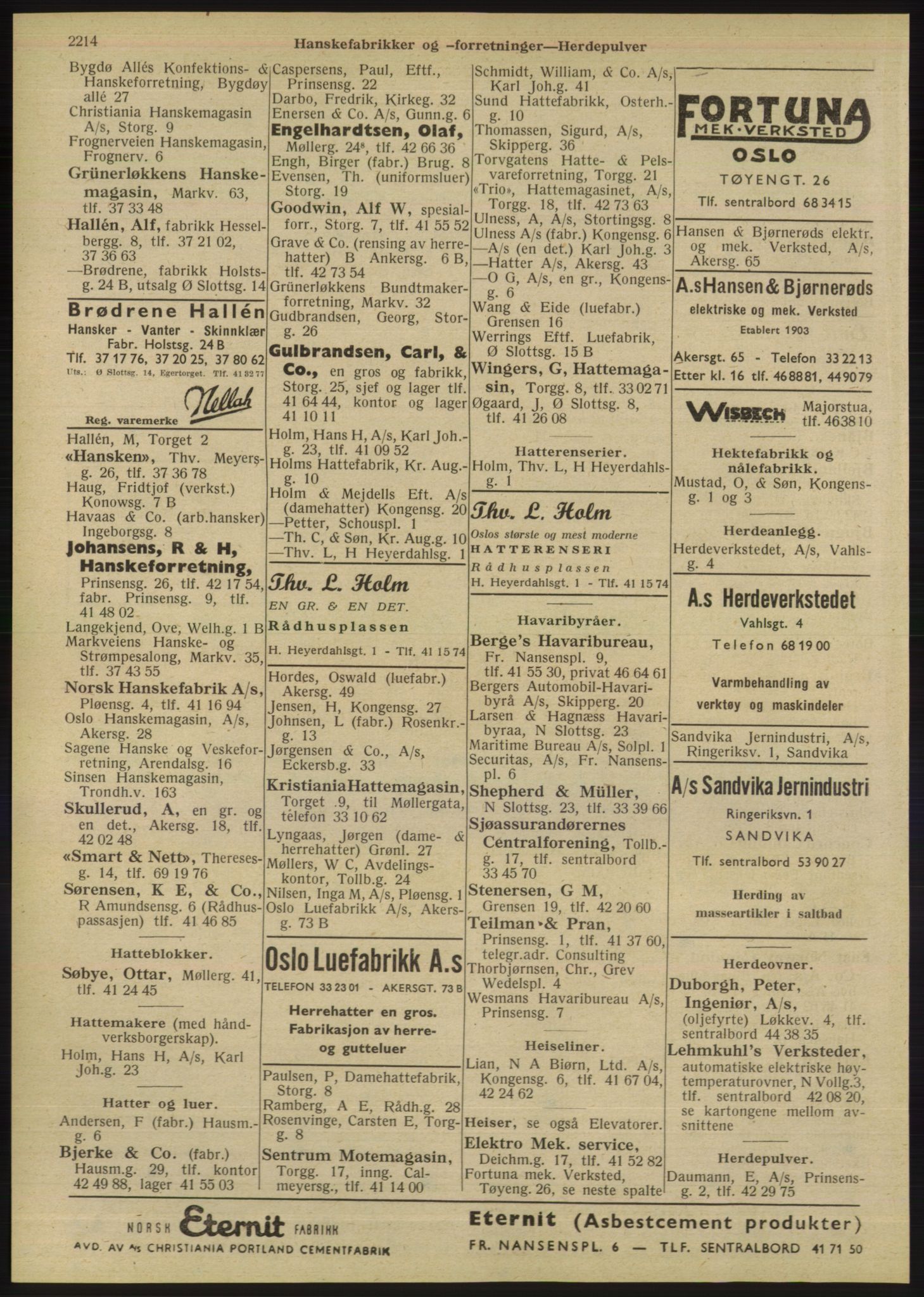 Kristiania/Oslo adressebok, PUBL/-, 1947, p. 2214