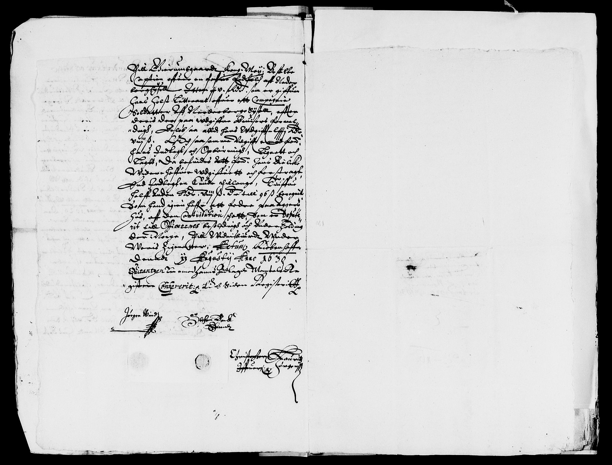 Rentekammeret inntil 1814, Reviderte regnskaper, Lensregnskaper, AV/RA-EA-5023/R/Rb/Rbe/L0003: Onsøy len, 1615-1656