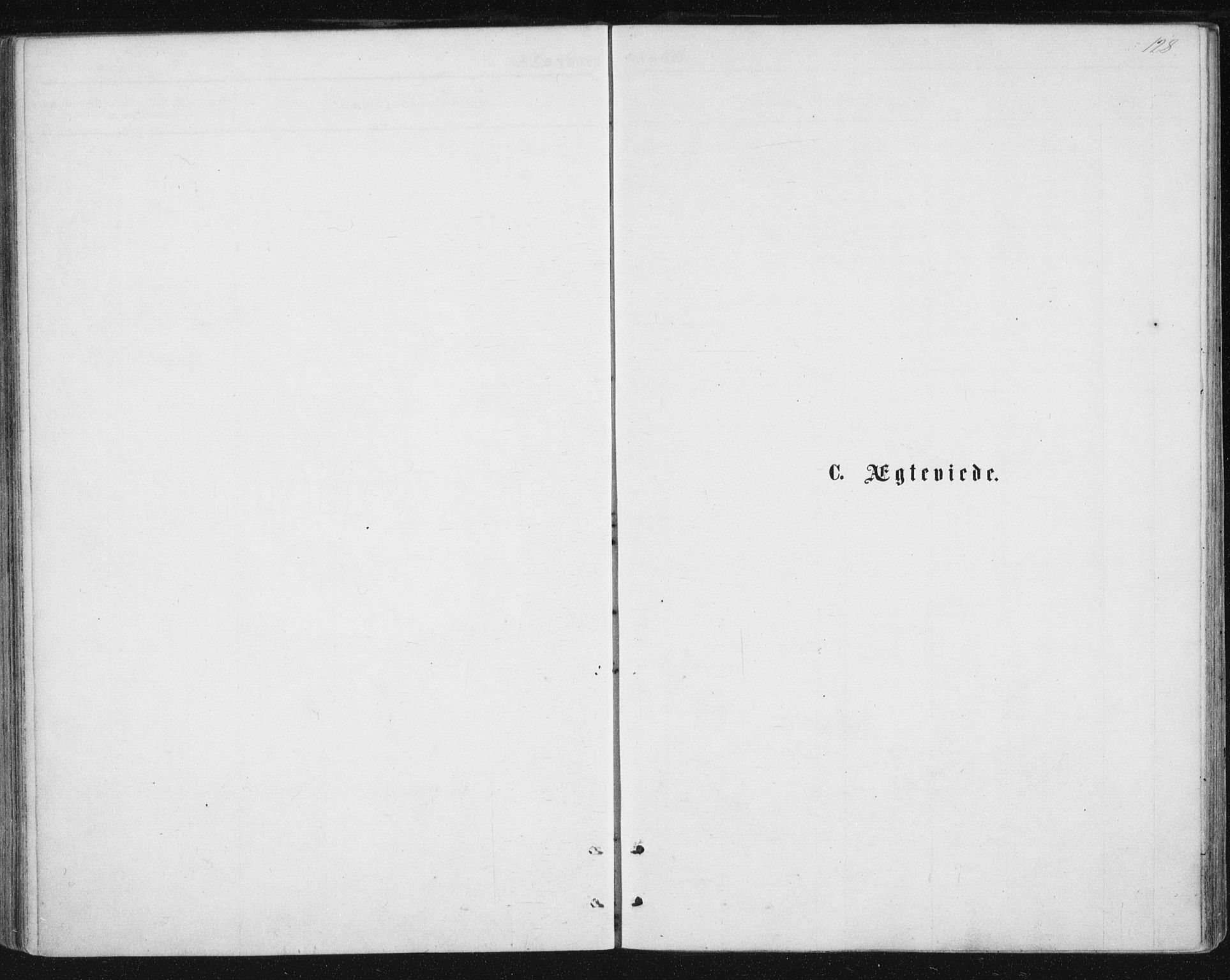 Ministerialprotokoller, klokkerbøker og fødselsregistre - Nordland, SAT/A-1459/888/L1243: Parish register (official) no. 888A09, 1876-1879, p. 128