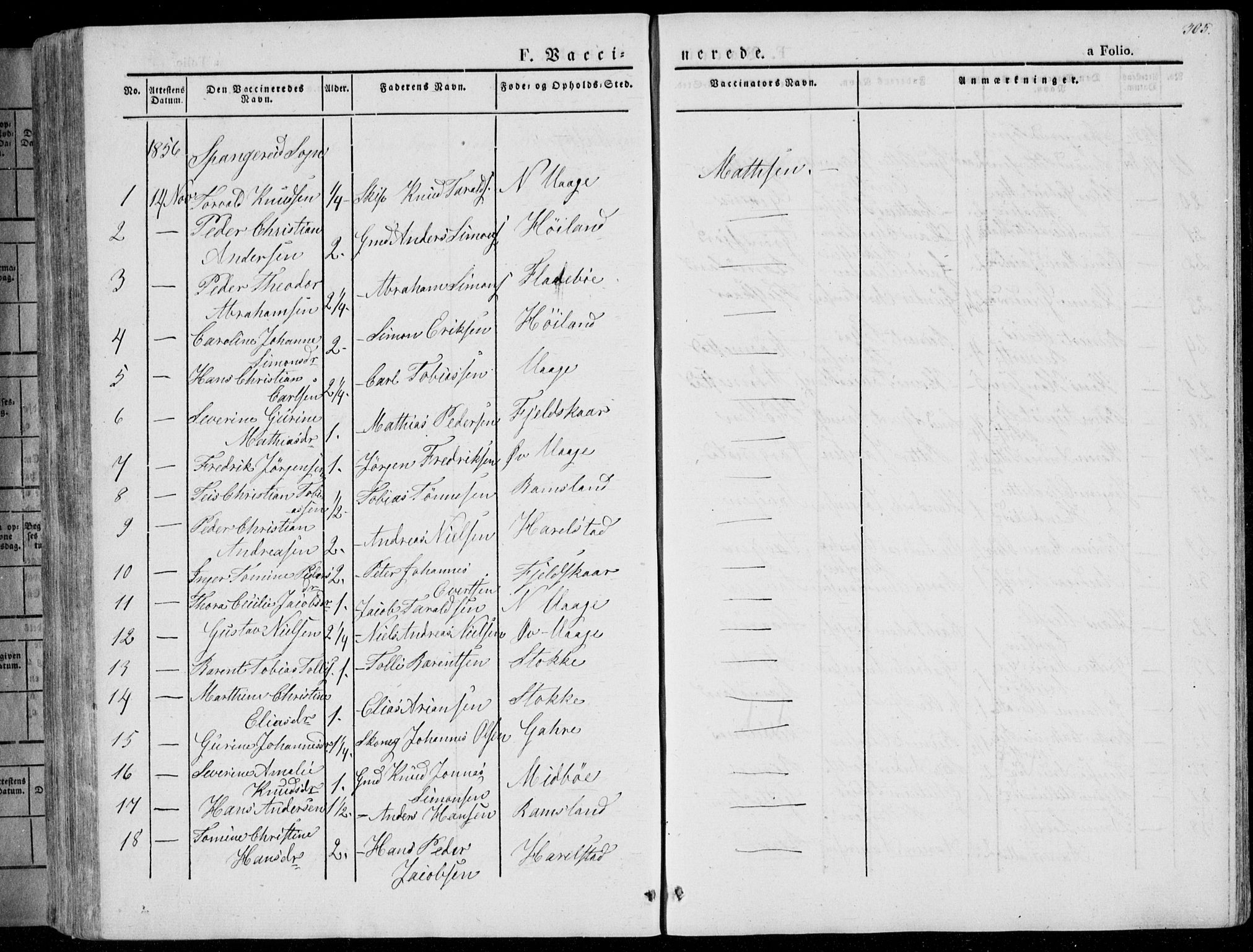 Sør-Audnedal sokneprestkontor, AV/SAK-1111-0039/F/Fa/Fab/L0006: Parish register (official) no. A 6, 1829-1855, p. 305