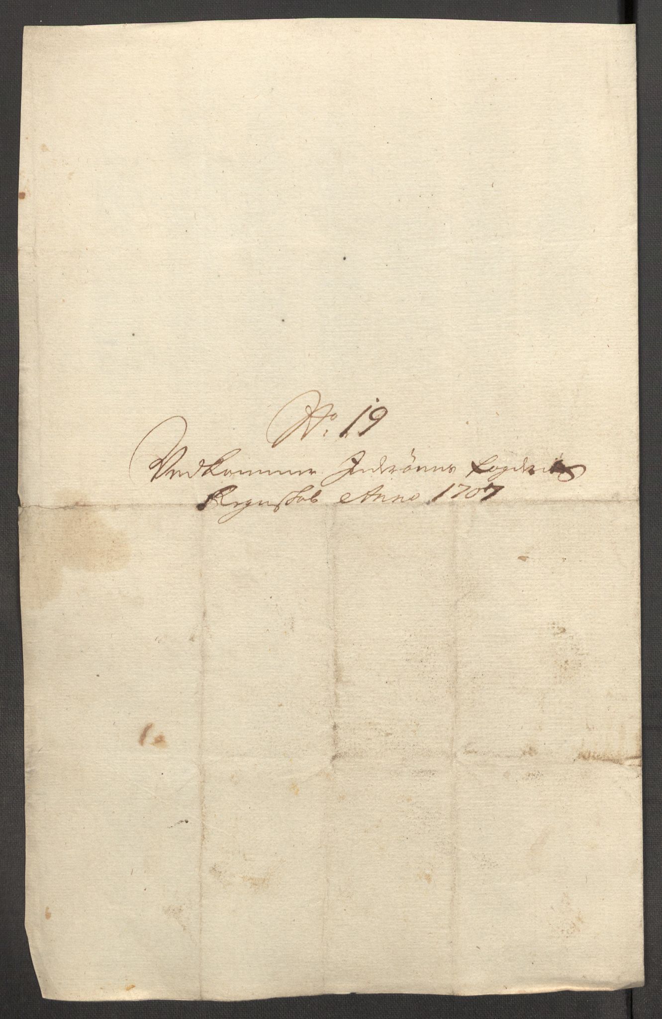 Rentekammeret inntil 1814, Reviderte regnskaper, Fogderegnskap, RA/EA-4092/R63/L4315: Fogderegnskap Inderøy, 1706-1707, p. 473