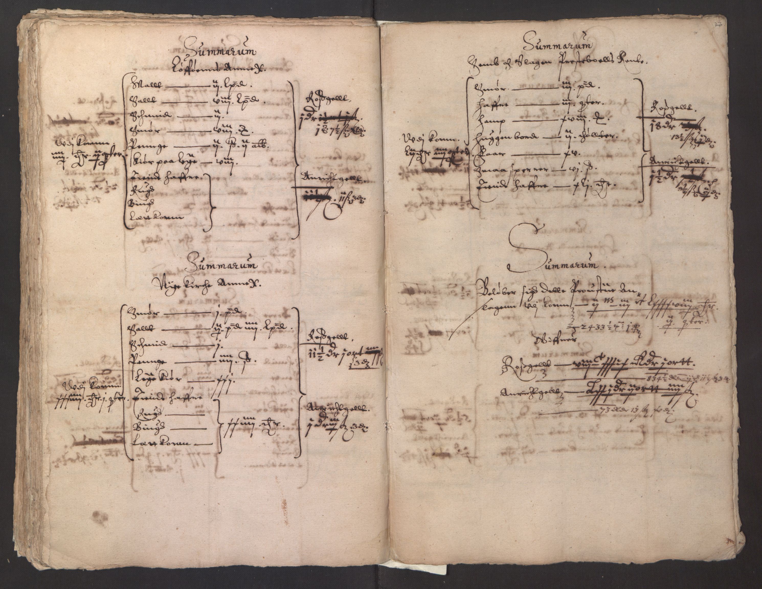 Stattholderembetet 1572-1771, AV/RA-EA-2870/Ek/L0014/0001: Jordebøker til utlikning av rosstjeneste 1624-1626: / Kirke- og prestebolsinntekter i Oslo og Hamar bispedømme, 1625-1626, p. 79