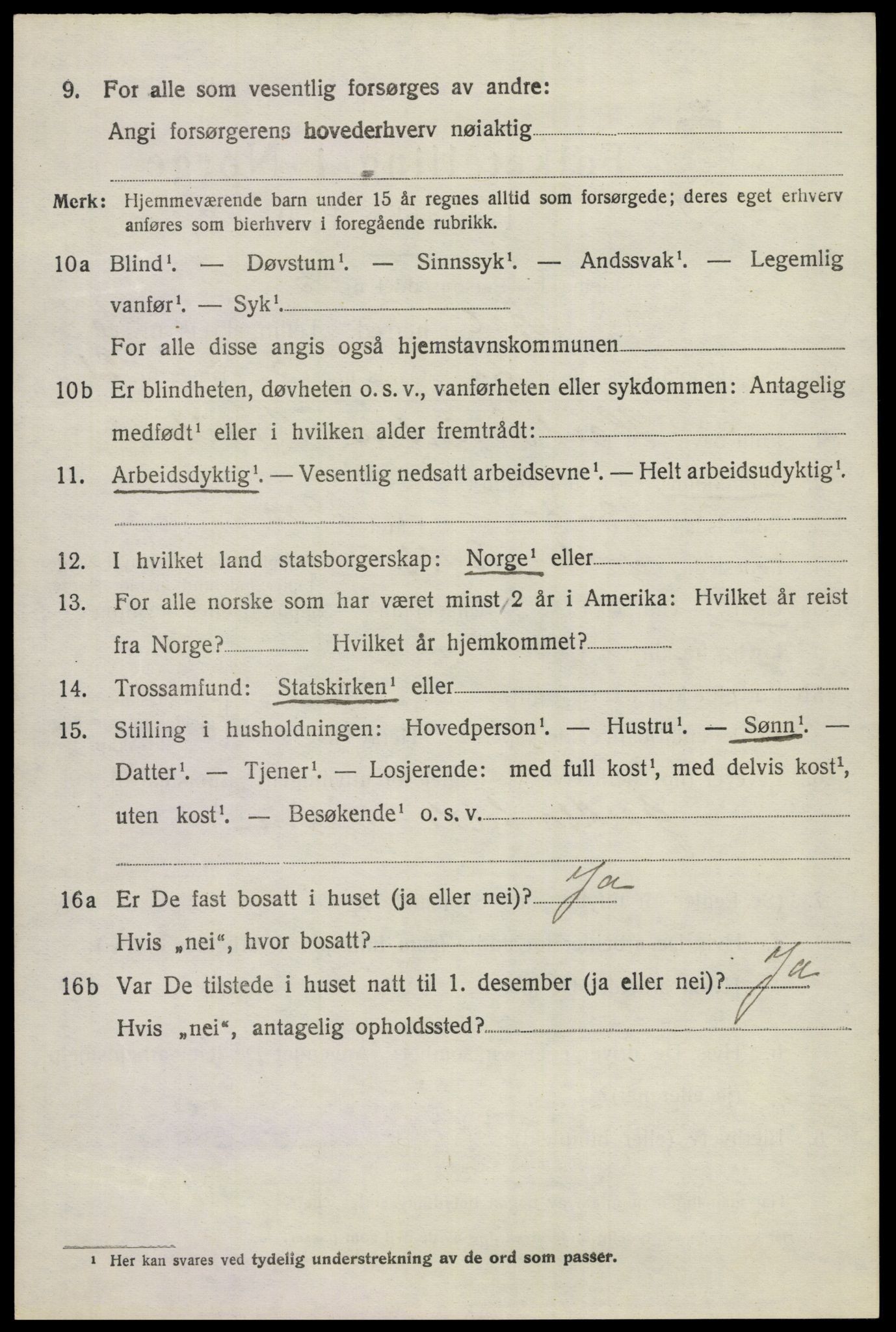 SAKO, 1920 census for Ål, 1920, p. 4585