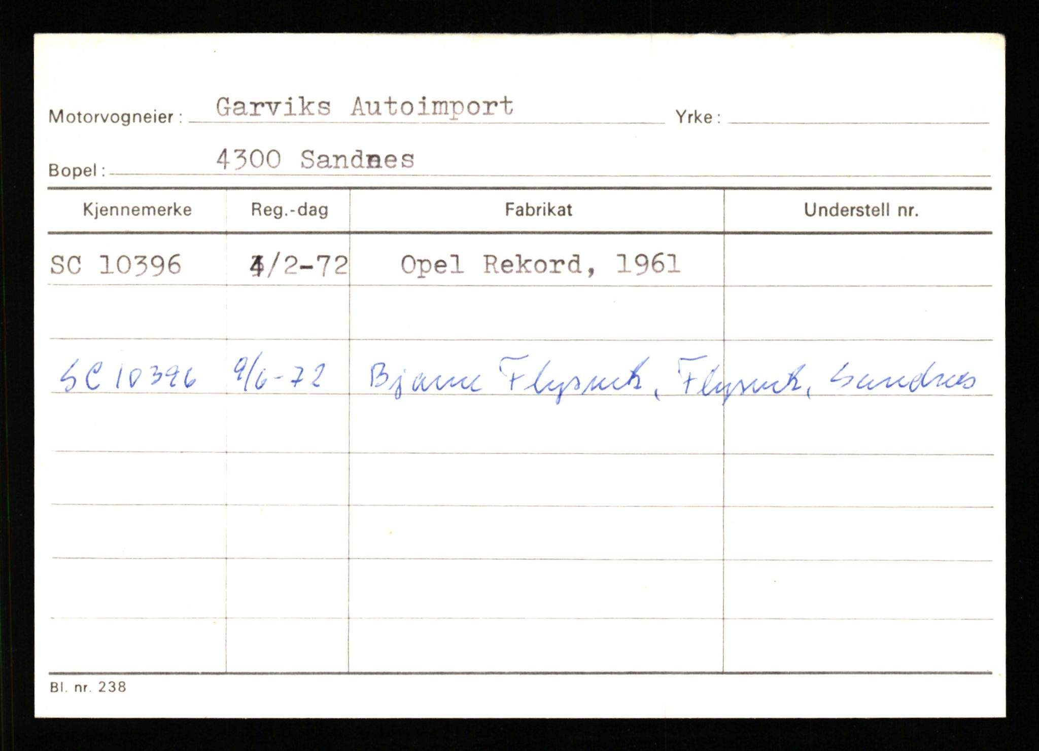 Stavanger trafikkstasjon, AV/SAST-A-101942/0/G/L0002: Registreringsnummer: 5791 - 10405, 1930-1971, p. 3244